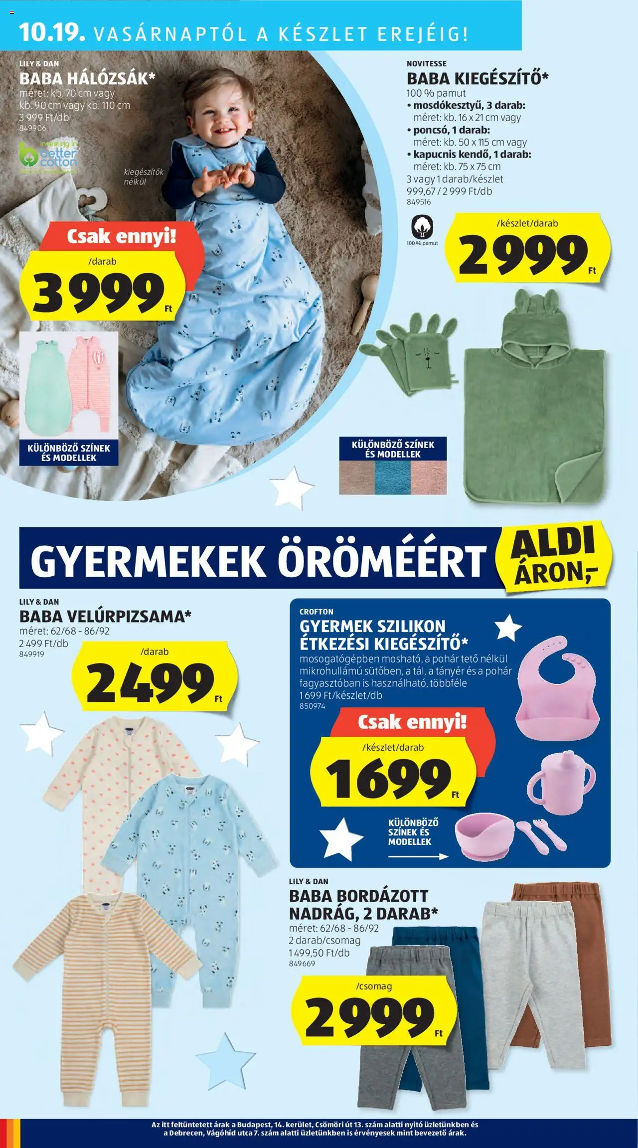 Aldi akciós ujság - amely érvényes a következő dátumtól: 16.10.2025 | Oldal: 44 | Termékek: Tányér, Pohár