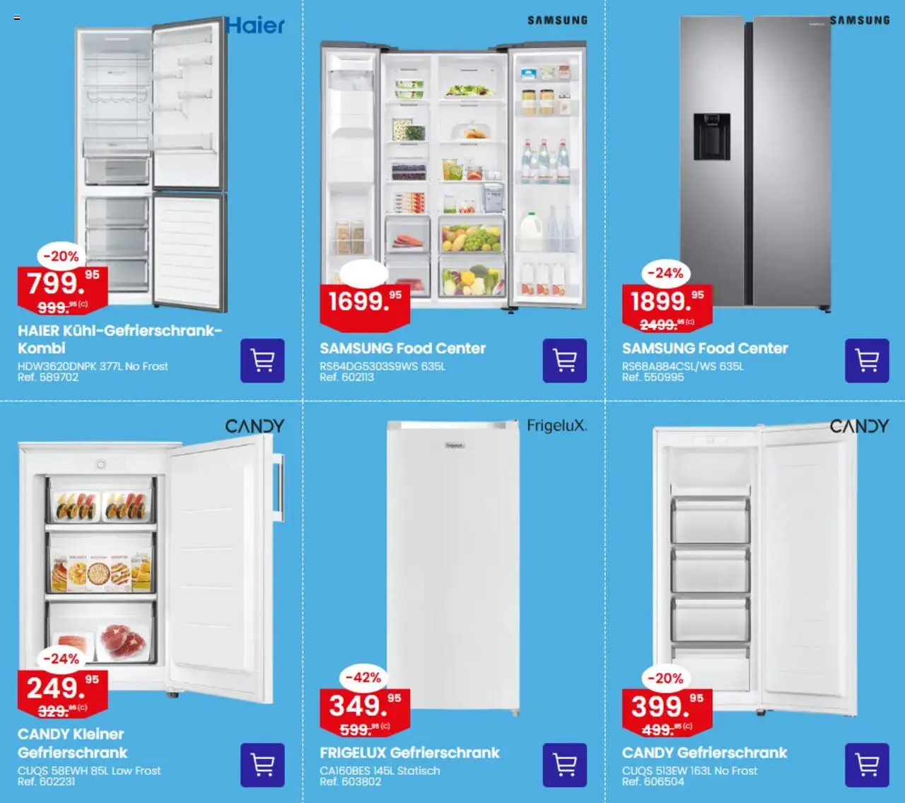 Conforama Aktionen ab 10.06.2025 | Seite: 3 | Produkte: Samsung, Gefrierschrank
