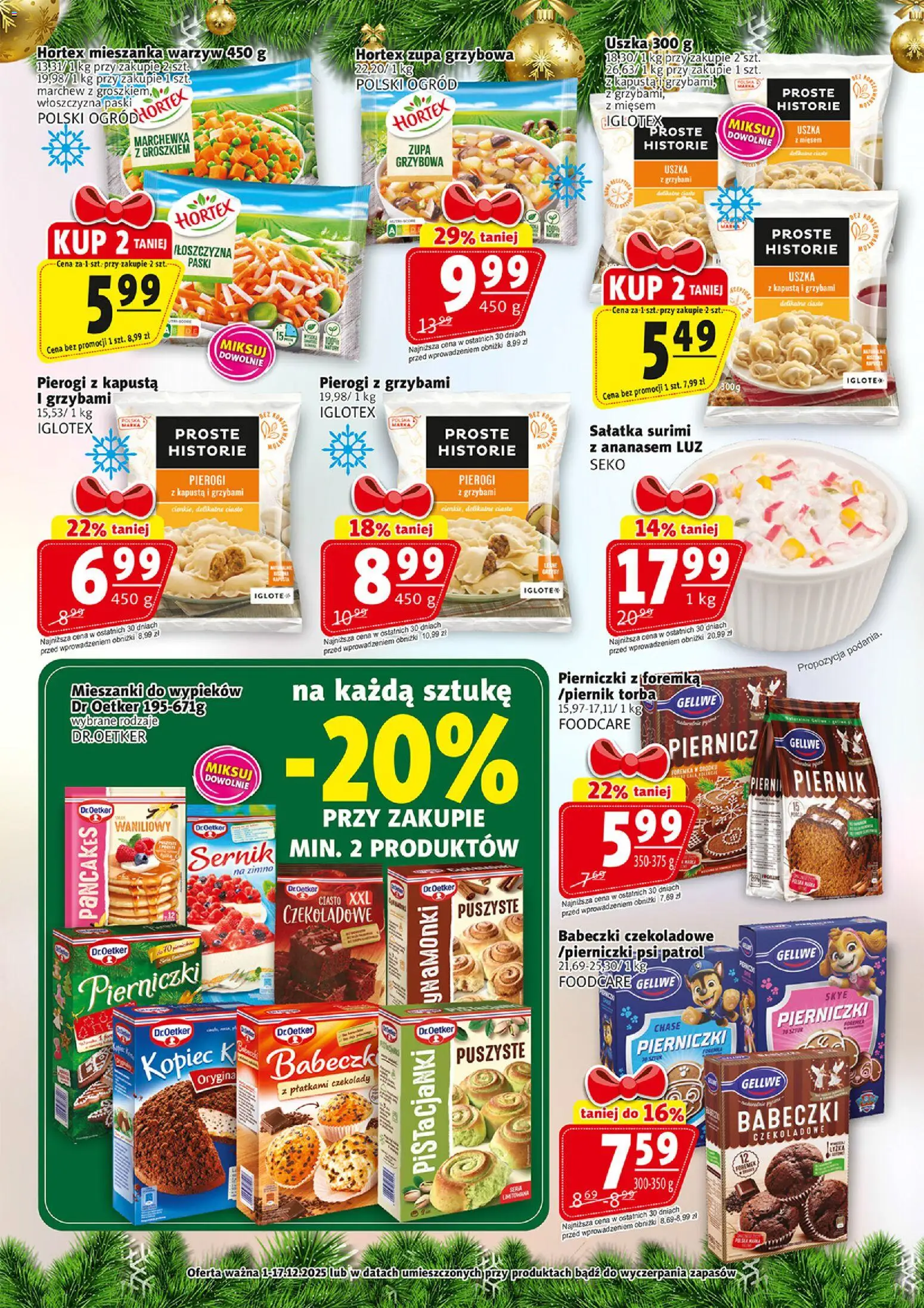 Prim Market Gazetka świąteczna od 01.12.2025 | Strona: 17 | Produkty: Czekolady, Ciasto, Piernik, Marchewka