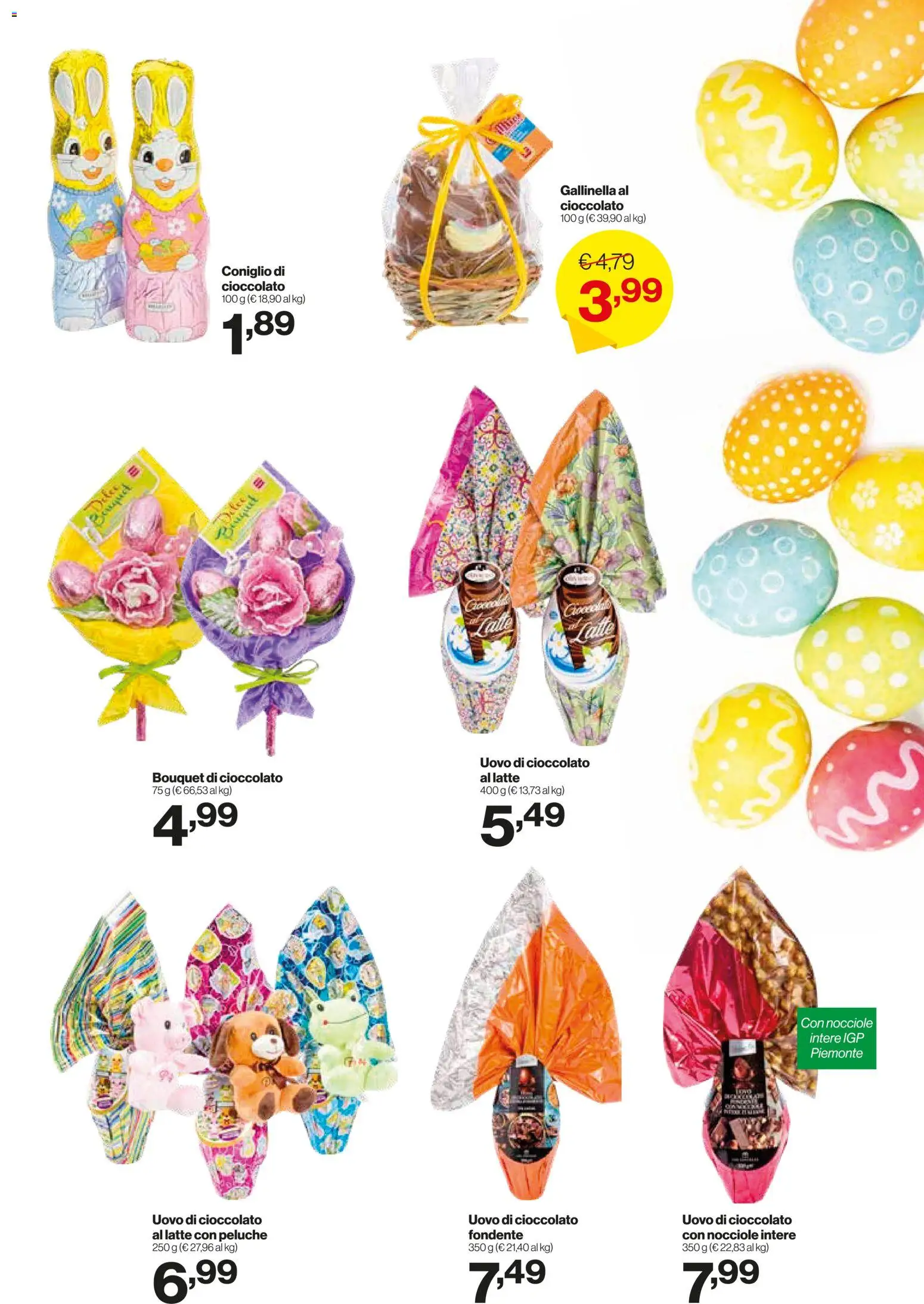 Volantino IN's del 11.03.2026 | Pagina: 3 | Prodotti: Peluche, Cioccolato, Latte, Gallinella