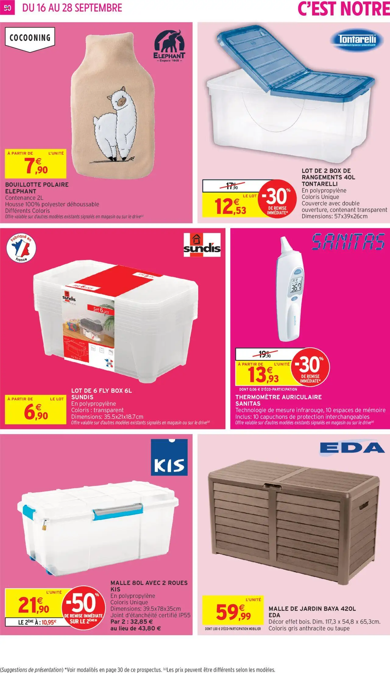  | Page: 50 | Produits: Thermomètre, Bouillotte
