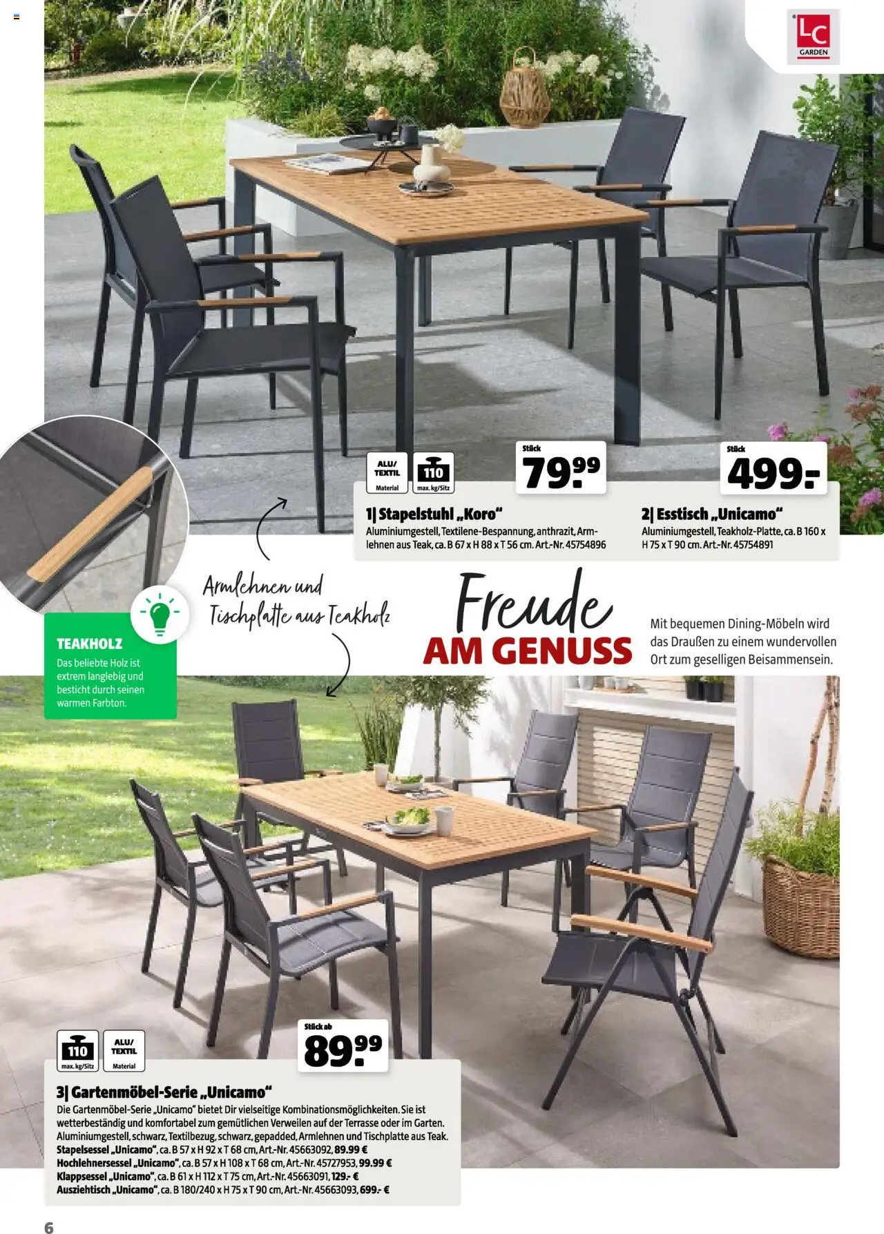 Hagebau Gartenkatalog 2025 gültig ab 05.03.2025 | Seite: 6