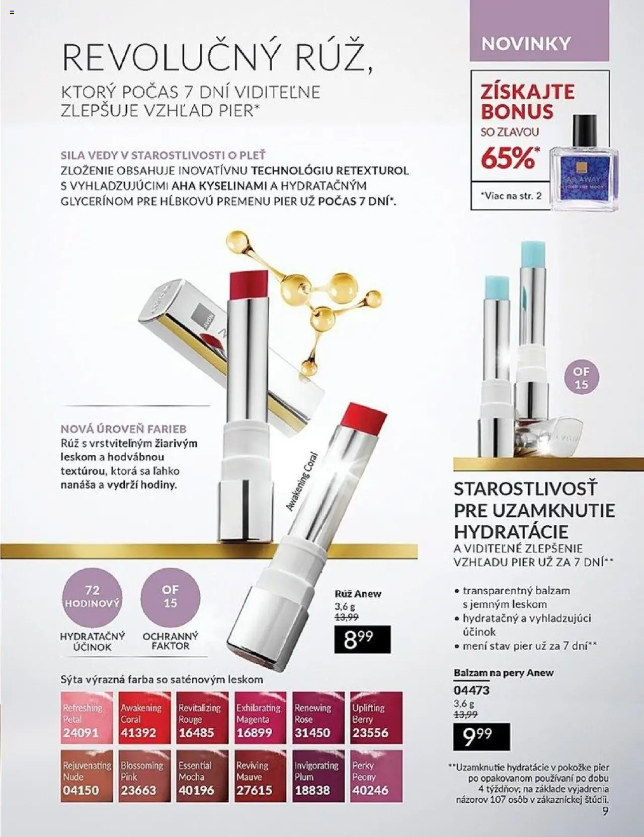 Nové Avon akcie – leták je platný od 01.10.2025 | Strana: 9