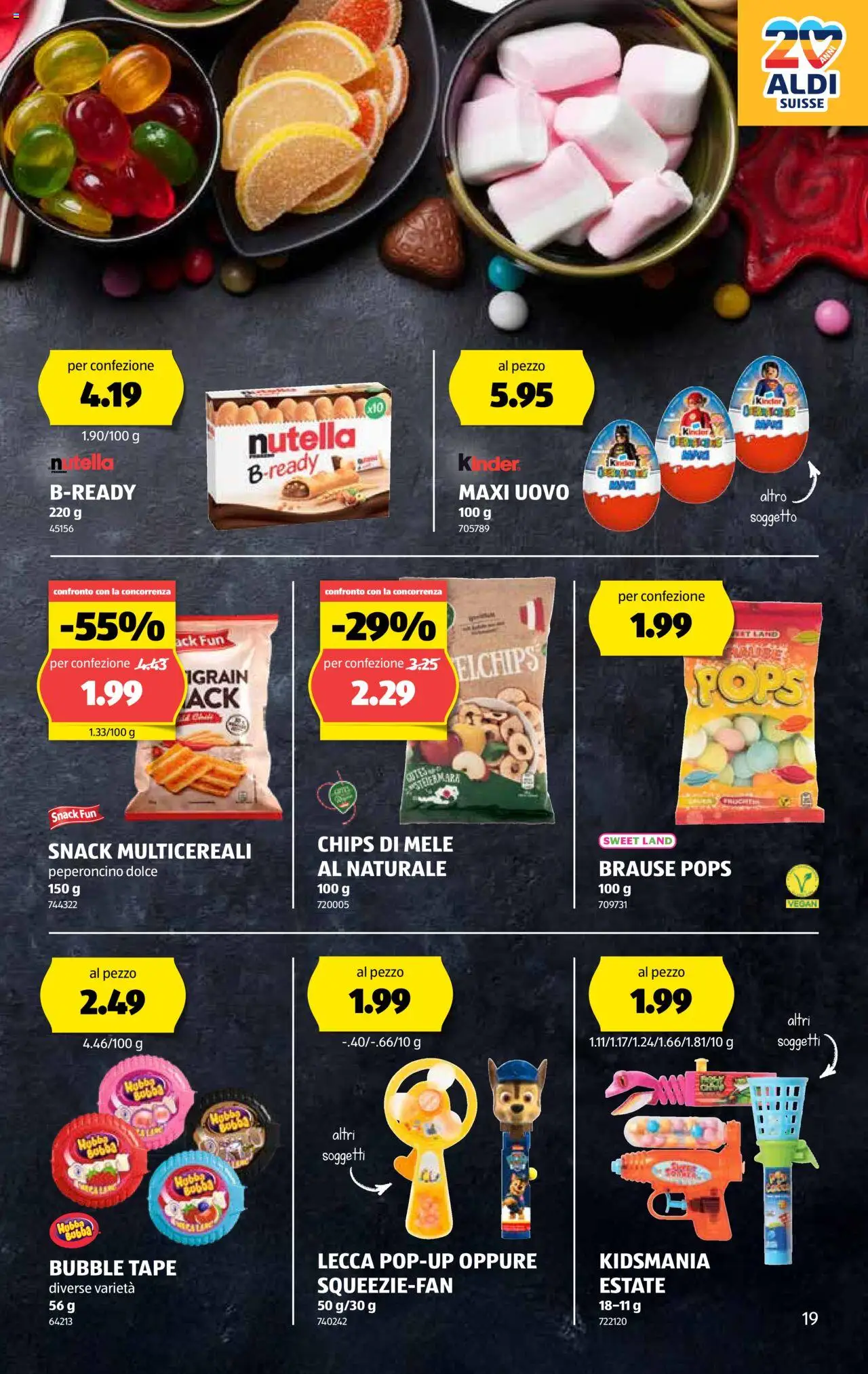 Aldi Volantino ab 21.08.2025 | Seite: 20 | Produkte: Spabad, Chips