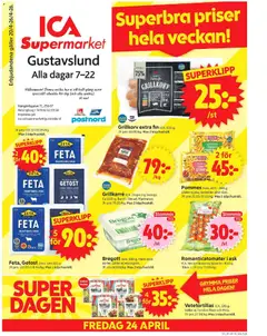 ICA Supermarket - Helsingborg - Förhandsvisning av reklamblad från butik ICA Supermarket aktuell från 20.04.2026