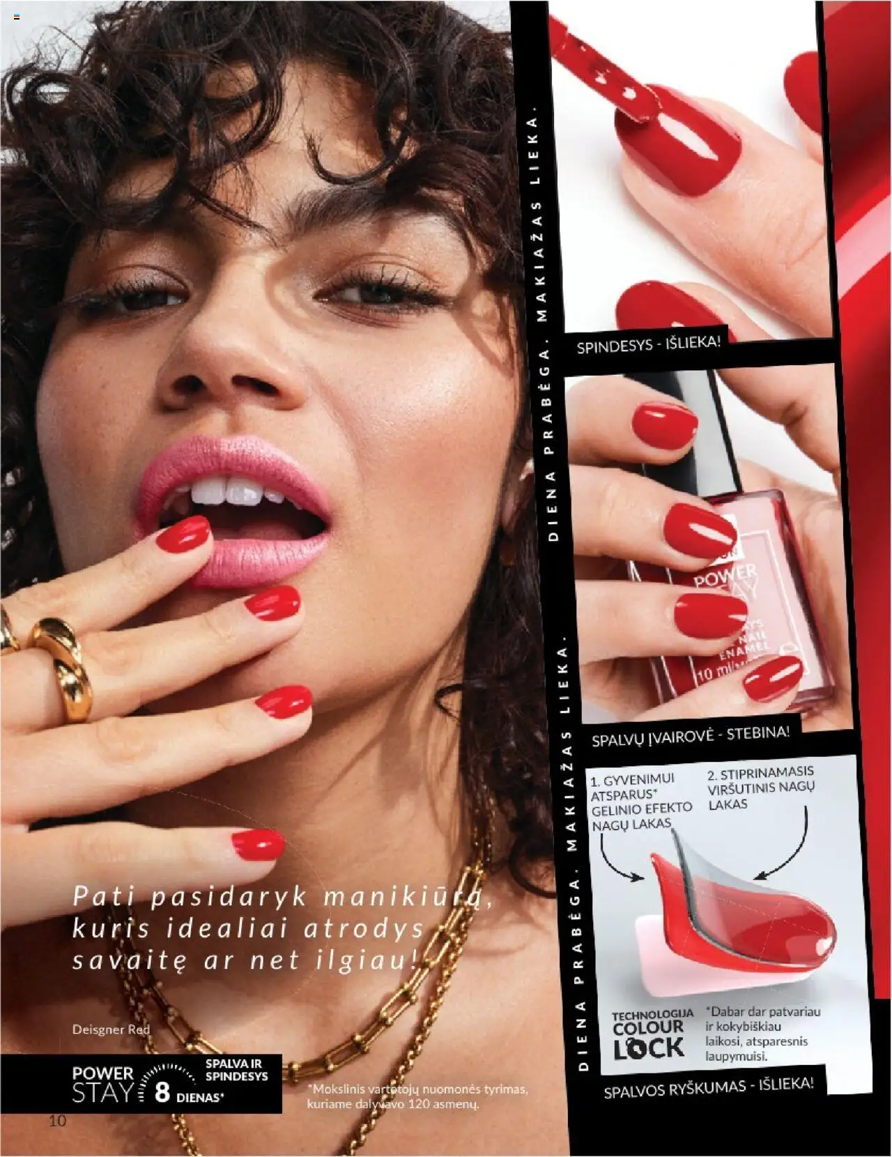 AVON - Leidinys│galioja nuo 01.08.2025 | Puslapis: 10 | Prekių: Makiažas, Nagų lakas