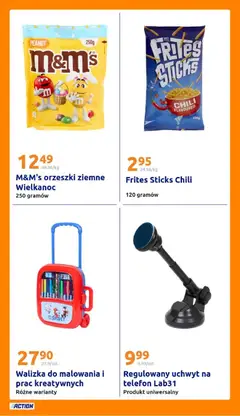 Pogląd oferty "Action gazetka" - ważna od 18.03.2026 | Strona: 26 | Produkty: Chili, Telefon, M&M's, Orzeszki ziemne