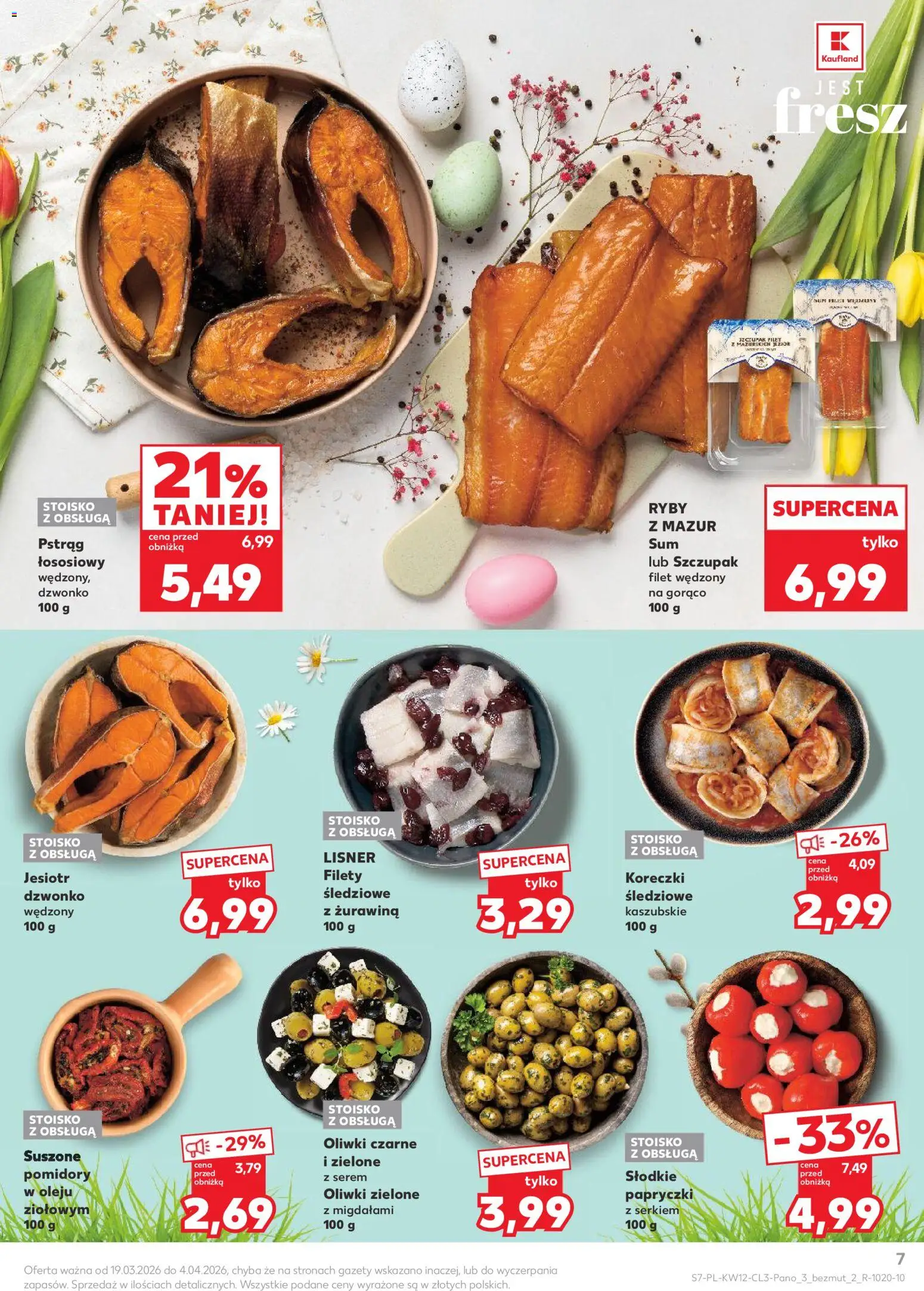 Kaufland Polsko leták - Jak święta kocham od 19.03.2026 | Strana: 7 | Produkty: Ryby, Filet