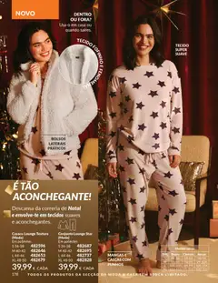 Pré-visualização Casaco Lounge Texture (Moda), Em poliéster. válido de 01.12.2025 | Página: 178 | Produtos: Casaco, Calças, Mangas