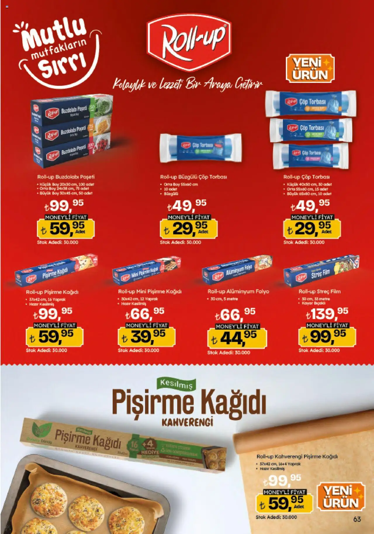 Migros Katalog - Migroskop - 07.08.2025 tarihinden itibaren geçerlidir | Sayfa: 63 | Ürünler: Çöp torbası, Buzdolabı