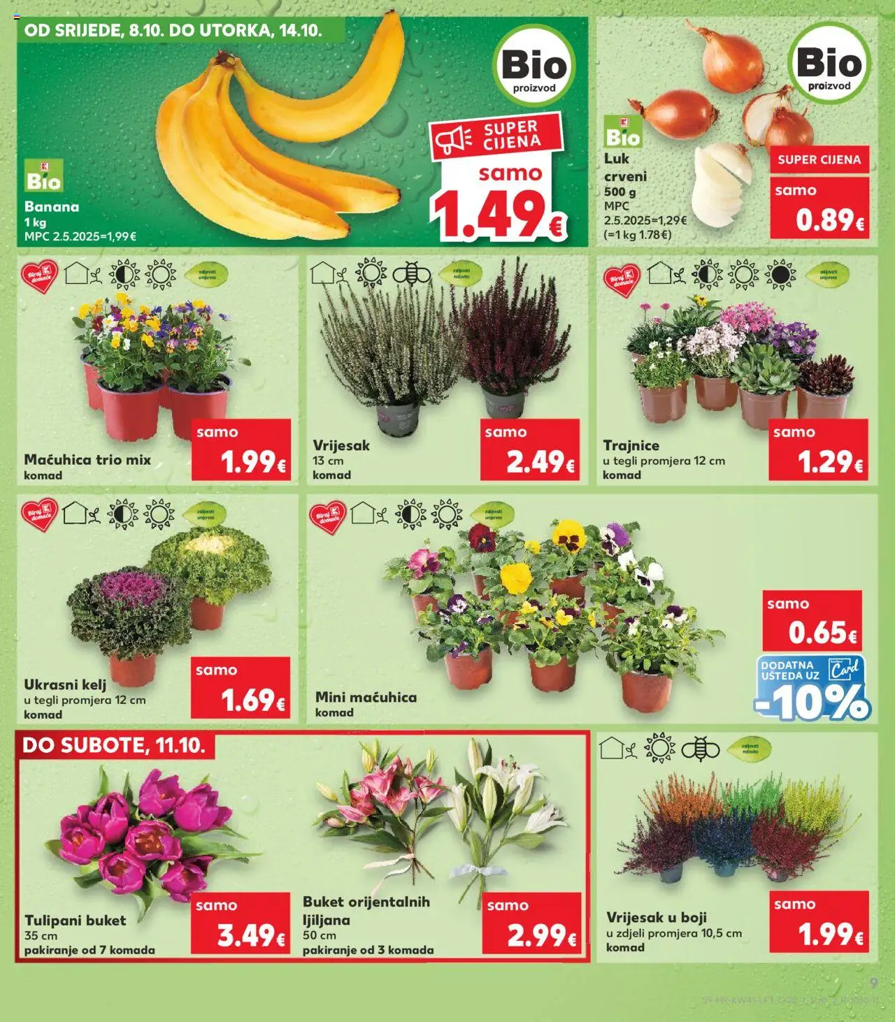 Kaufland katalog | vrijedi od 08.10.2025 | Stranica: 9 | Proizvodi: Kelj, Luk