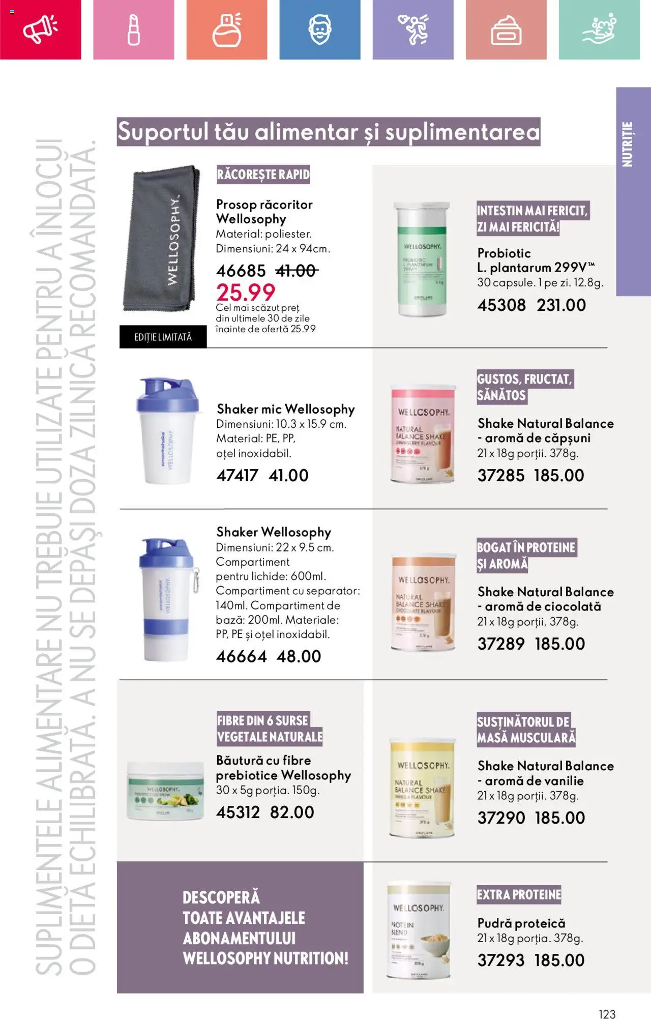 Oriflame catalog 11 2025 – valabil de la 27.07.2025 | Pagină: 123 | Produse: Masaüstü kılıfı, Masă, Ciocolată, Shake