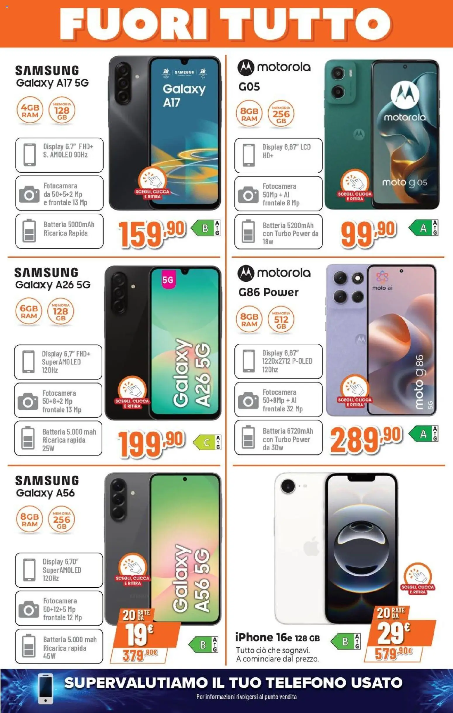 Volantino Expert del 15.01.2026 | Pagina: 3 | Prodotti: Samsung Galaxy, Iphone, Telefono, Fotocamera