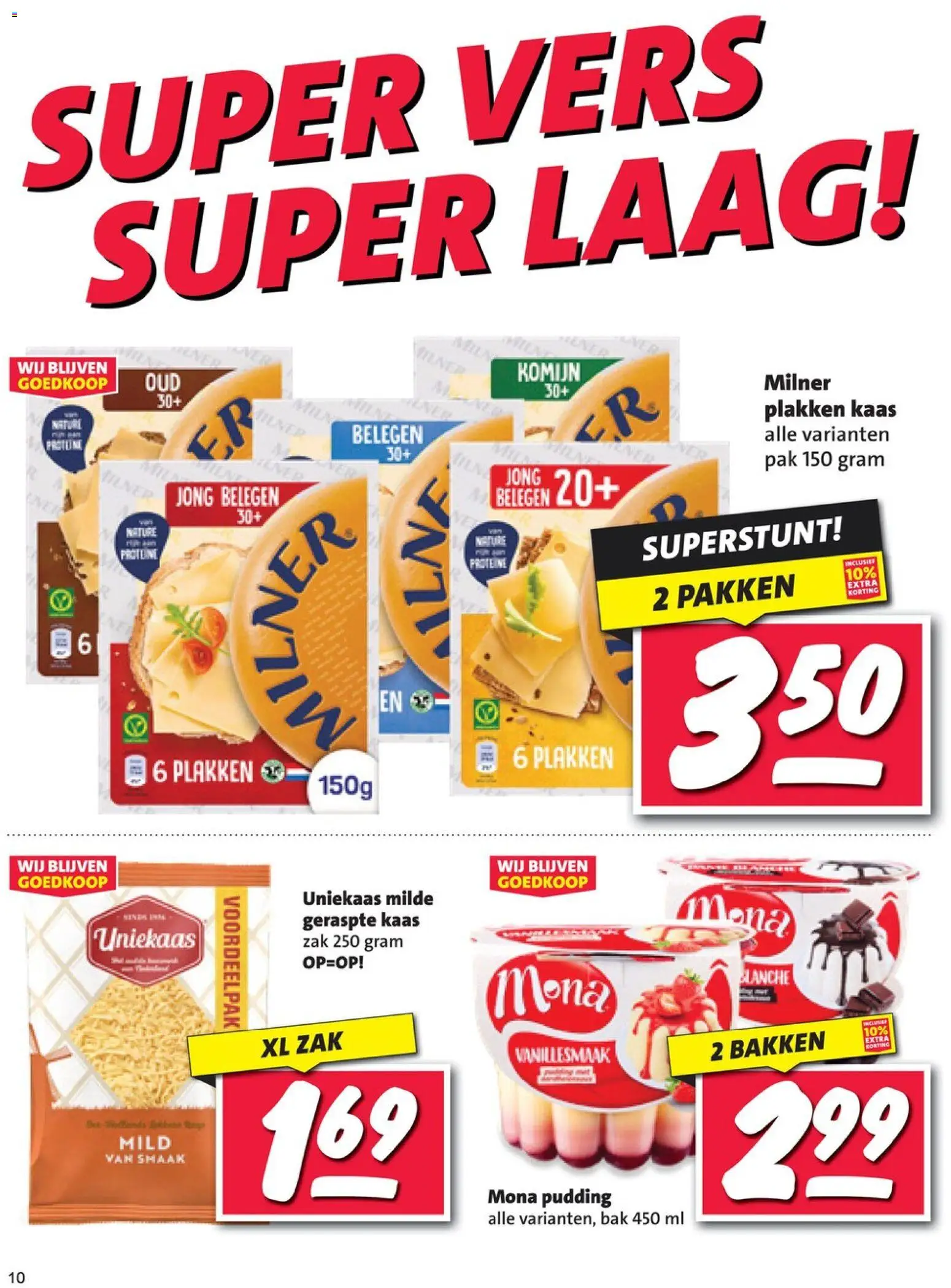 {H1} | Pagina: 10 | Producten: Kaas, Zak, Pudding, Komijn