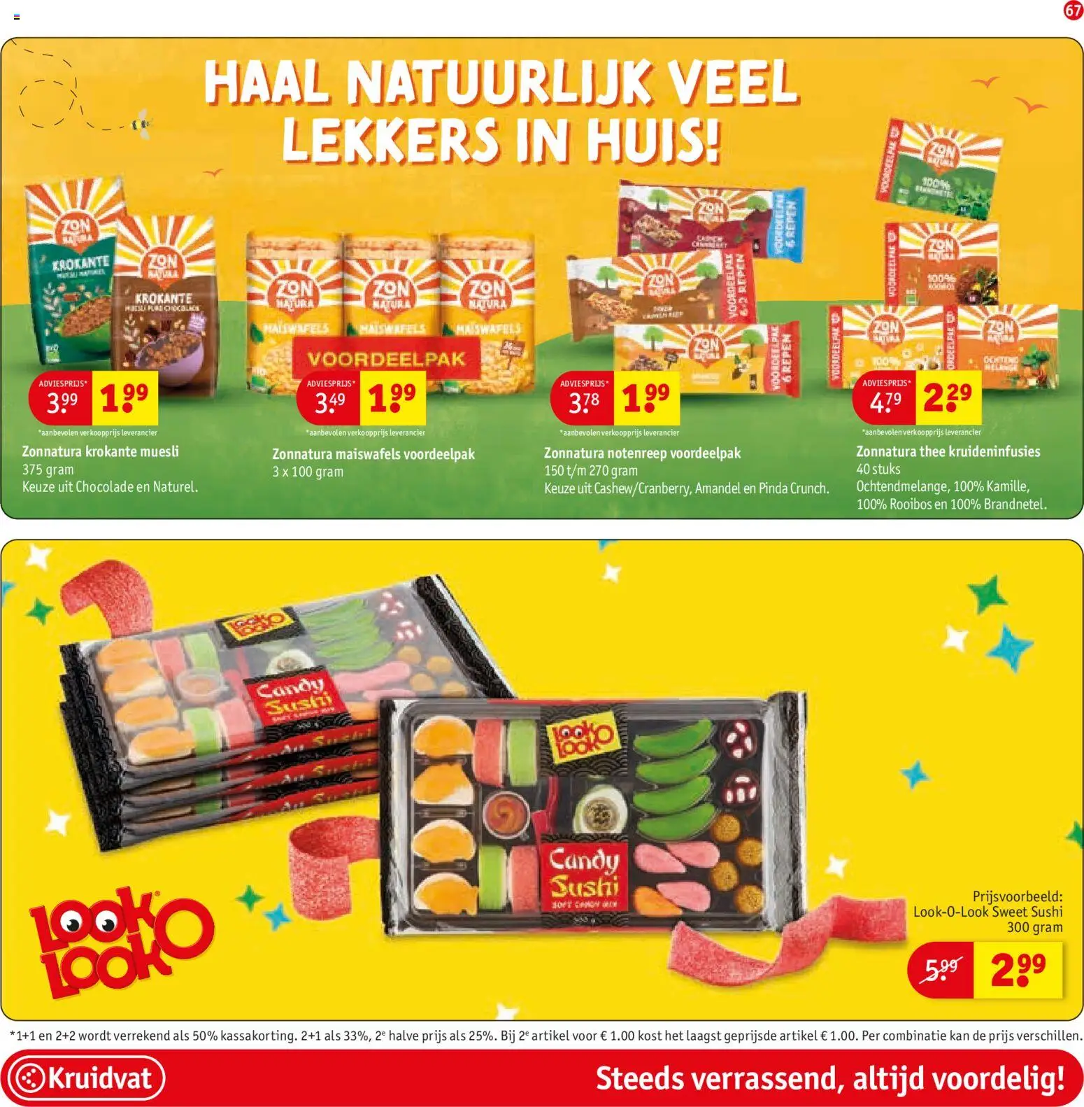 {H1} | Pagina: 79 | Producten: Kan, Sushi, Muesli, Repen