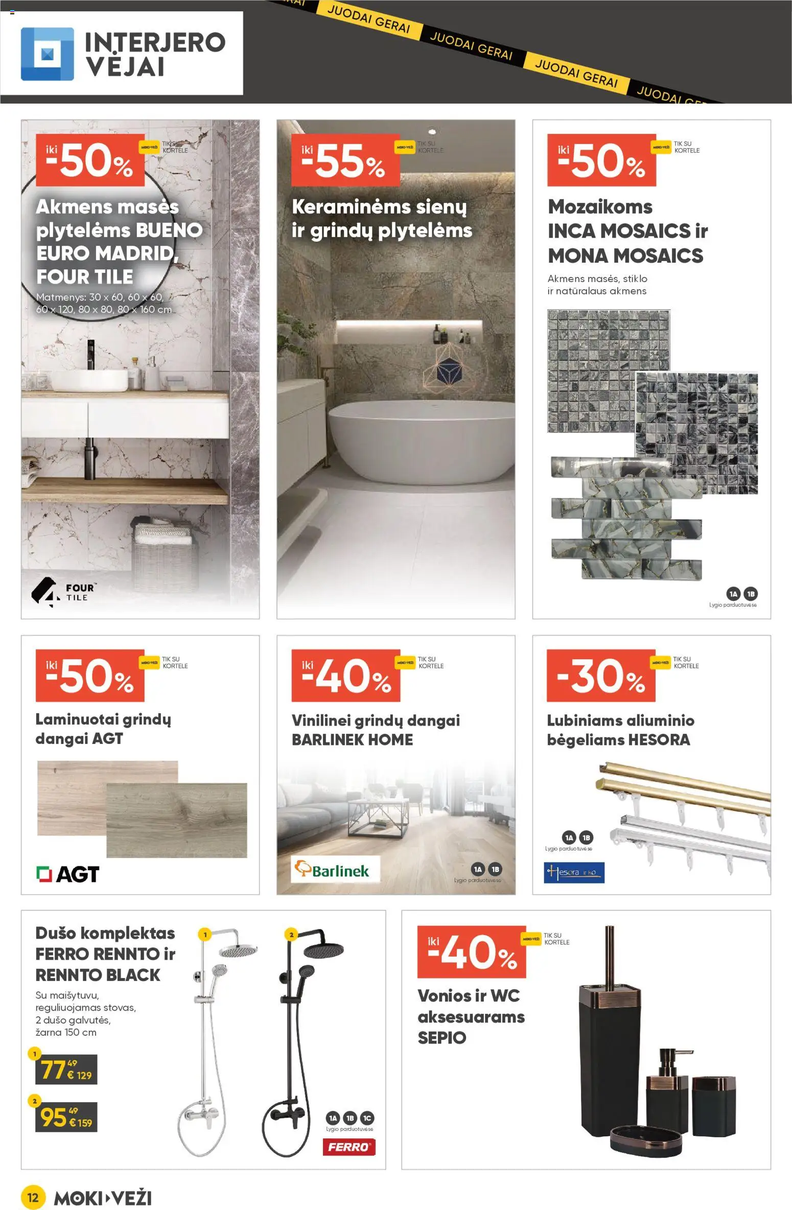 MOKI VEŽI akcijos nuo 13.11.2025 | Puslapis: 12 | Prekių: Wc