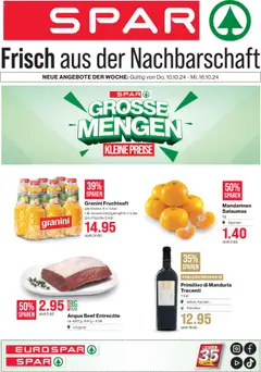 SPAR Aktionen ab 10.10.2025 gültig