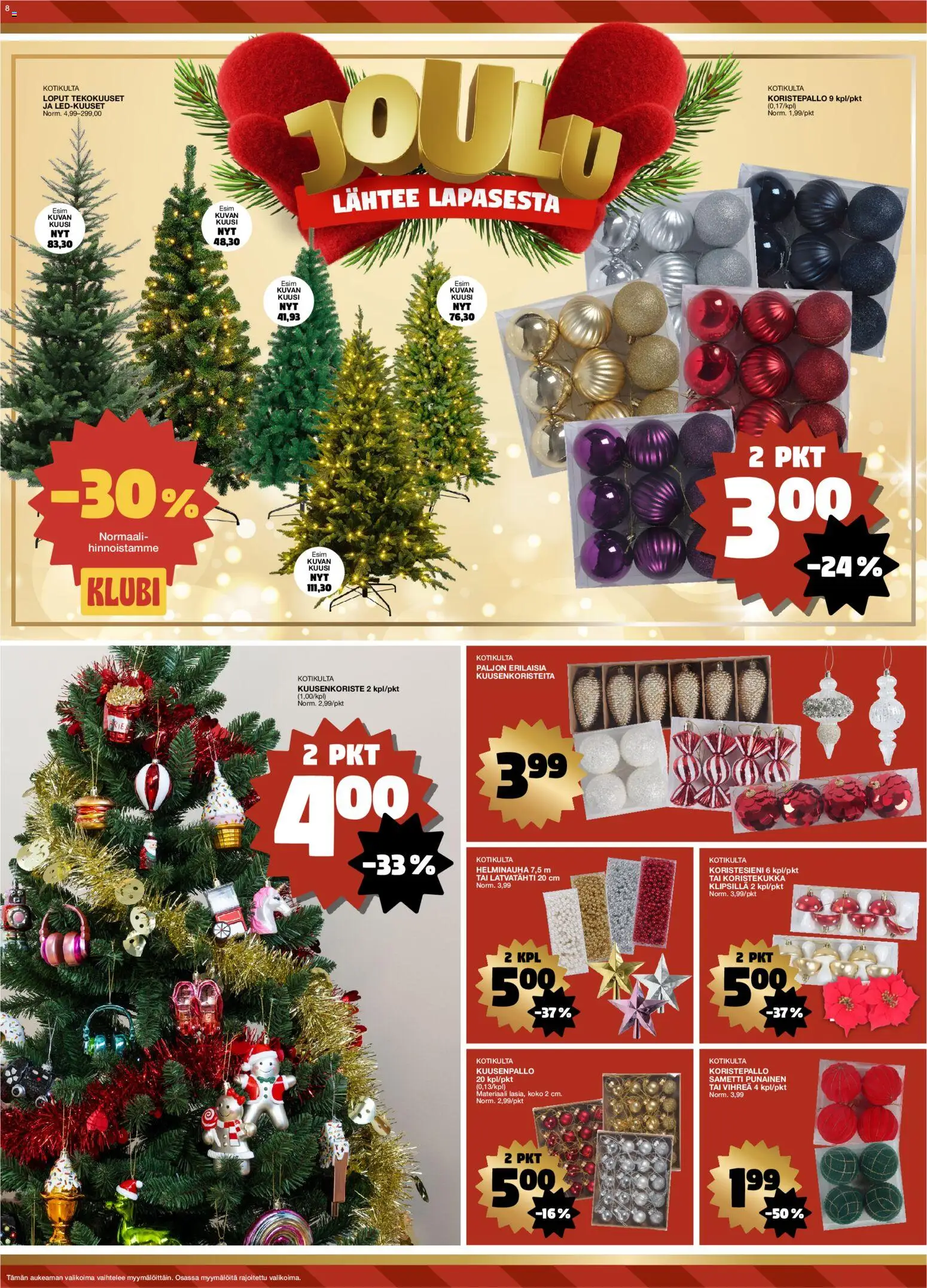 Tokmanni tarjoukset – voimassa 08.12.2025 alkaen | Sivu: 8