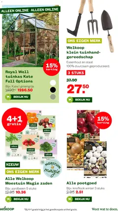 Welkoop folder - Voorbeeld van een folder van Welkoop, geldig van 02.03.2026 | Pagina: 7 | Producten: Rucola, Aardbeien, Sac de transport, Knoflook
