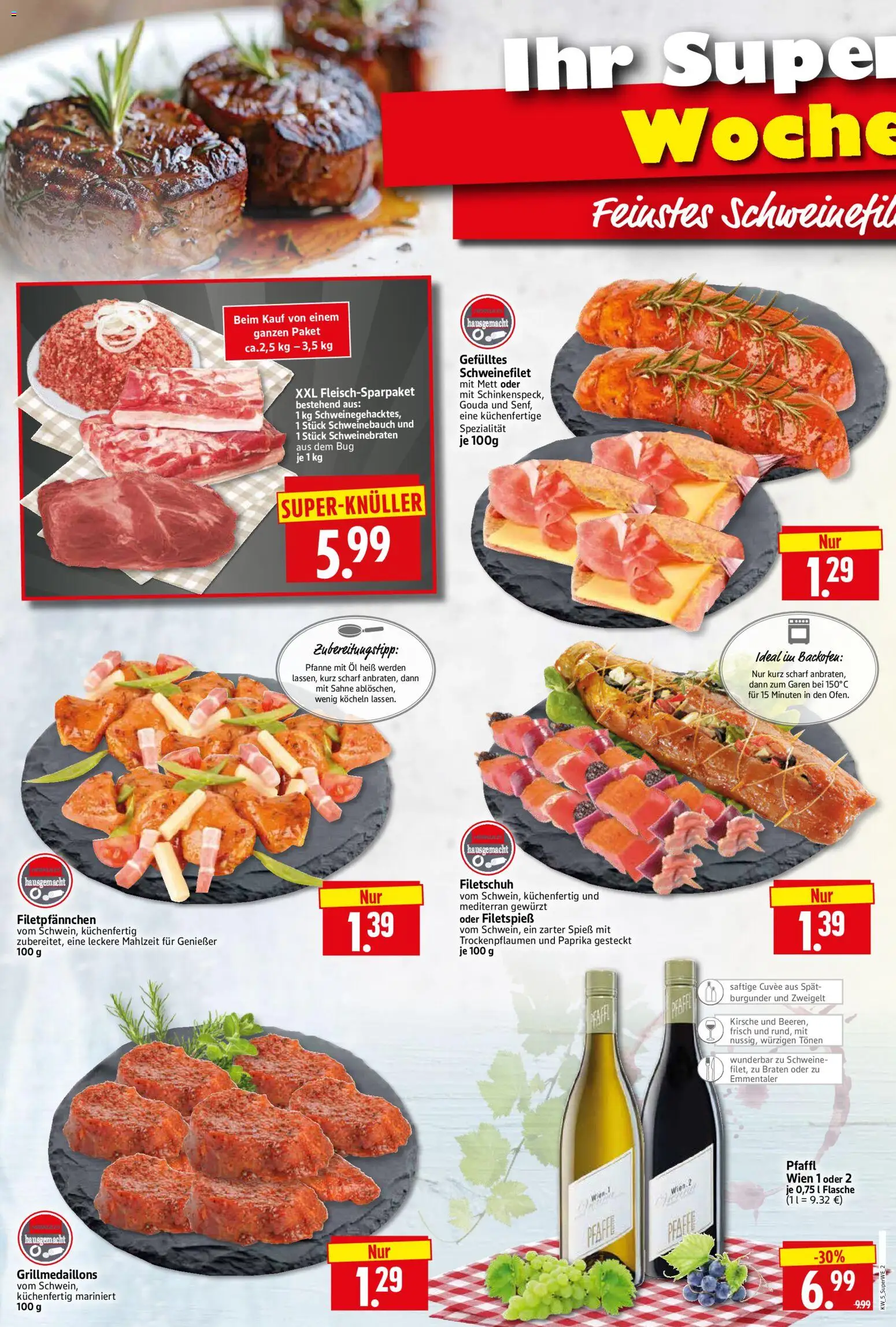 HERKULES Sonderbeilage – gültig ab 29.01.2026 | Seite: 2 | Produkte: Öl, Gouda, Schweinefilet, Paprika