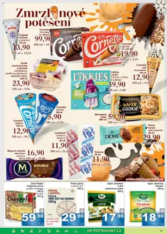 Jip leták od 18.06.2025 | Strana: 5 | Produkty: Slaný karamel, Pizza Quattro Formaggi, Šunka, Nanuk Ledňáček