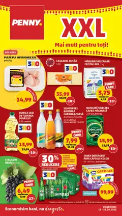 Ofertele PENNY valabile de la 15.10.2025