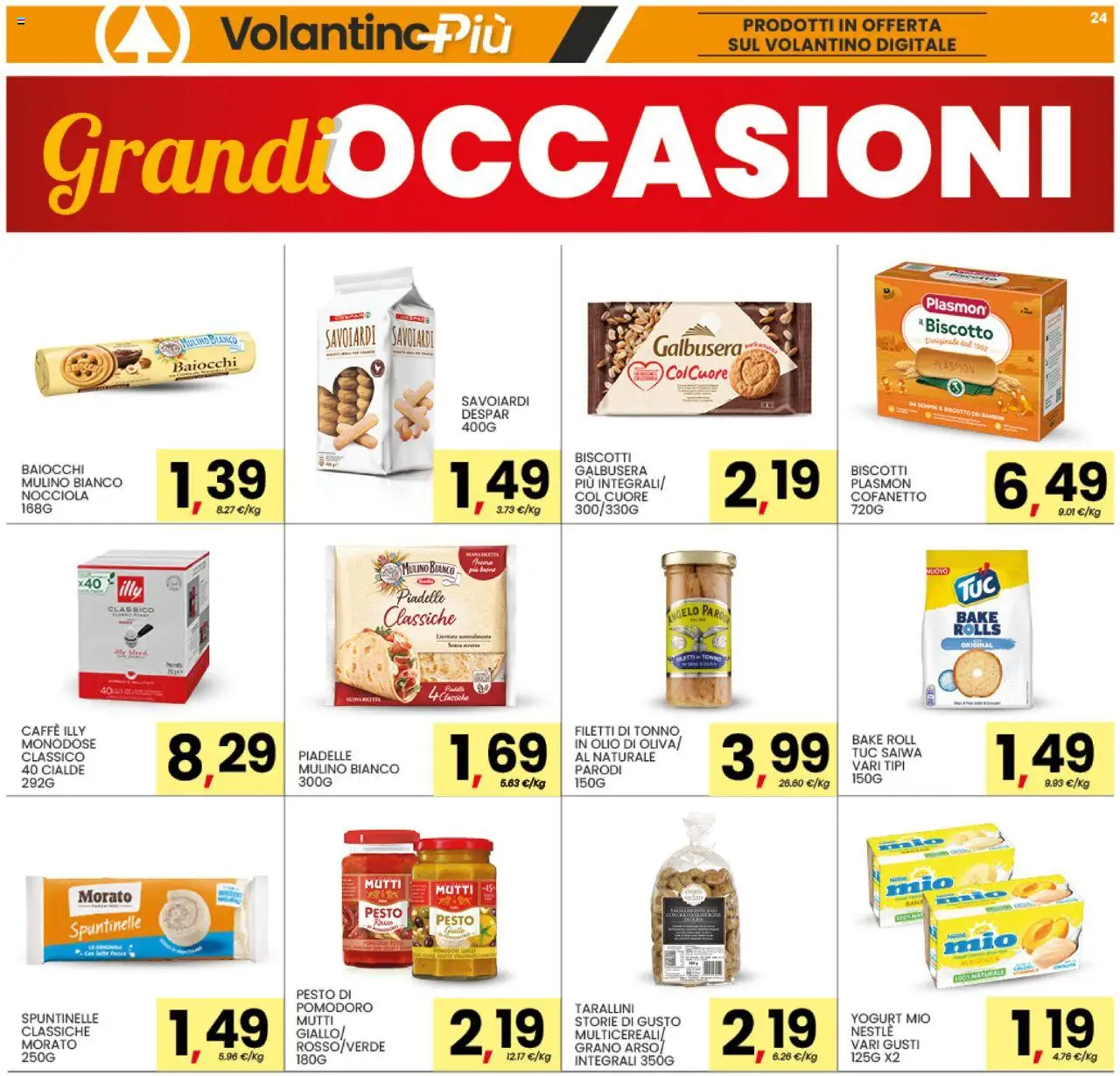 Volantino Interspar del 04.08.2025 | Pagina: 24 | Prodotti: Pomodoro, Olio, Pesto, Olio di Oliva