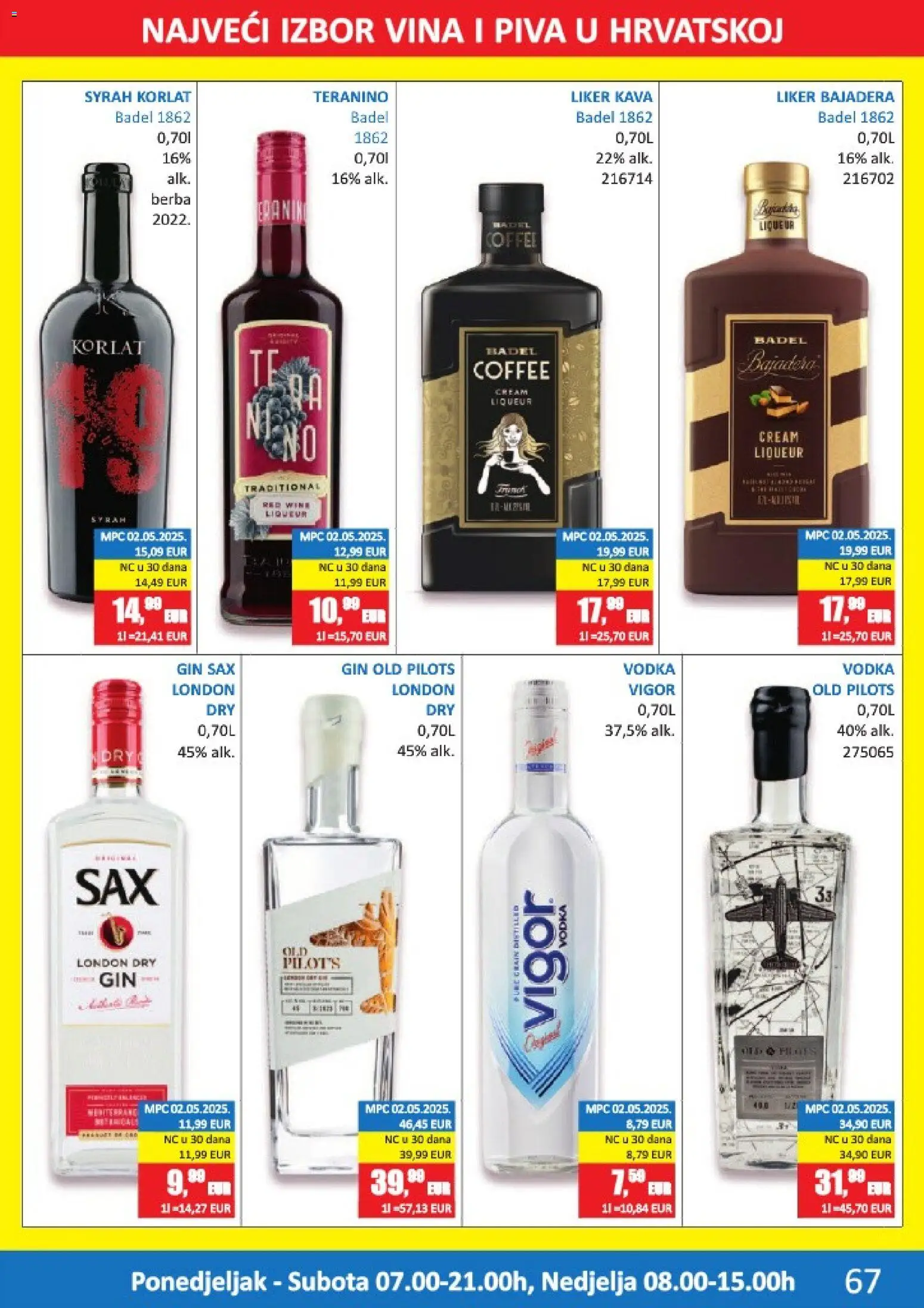 Vrutak katalog | vrijedi od 15.12.2025 | Stranica: 67 | Proizvodi: Gin, Kava, Teranino, Vodka