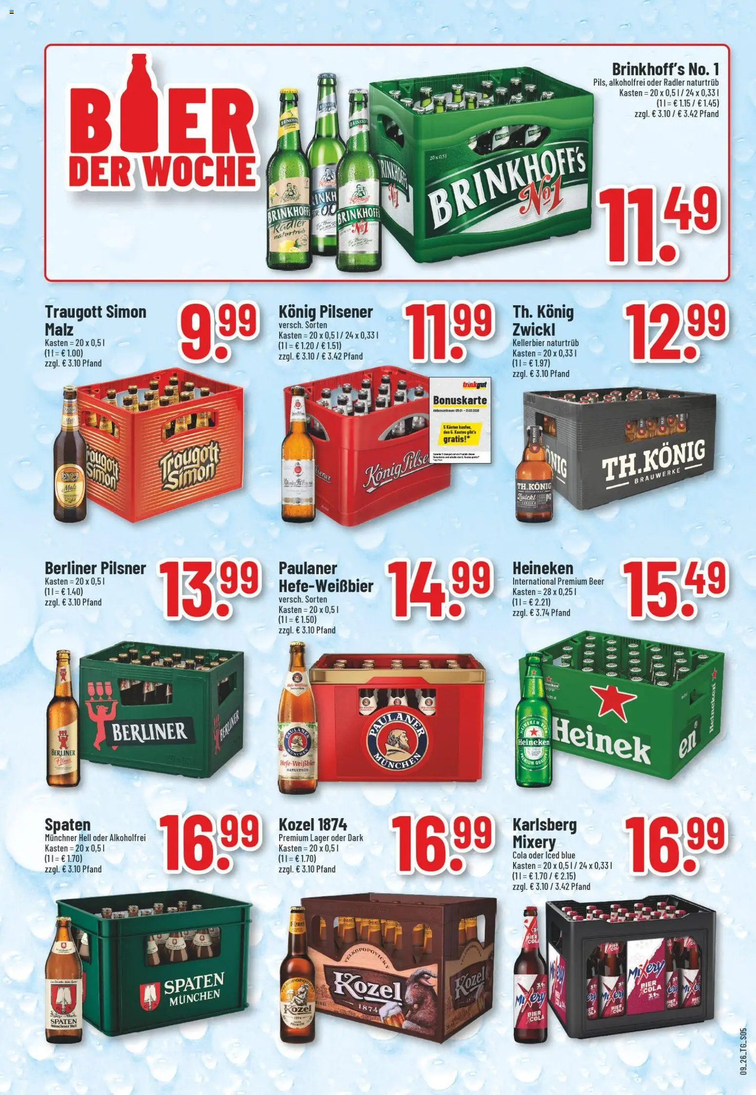 Trinkgut Prospekt 	 – gültig ab 23.02.2026 | Seite: 5 | Produkte: Mixer, Cola, Heineken, Mixery