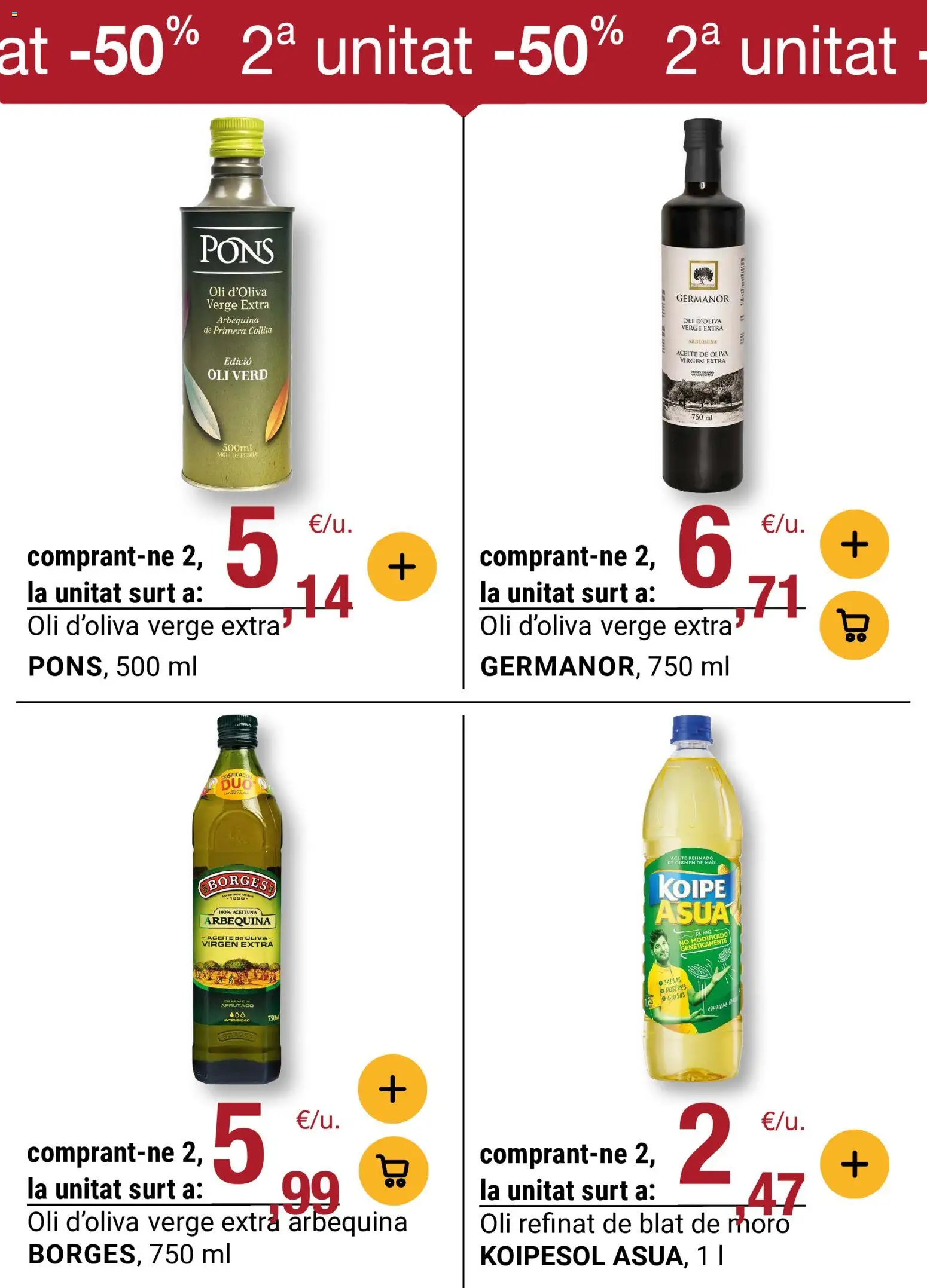 Bonpreu folleto │ válido desde el 20.01.2026 | Página: 20 | Productos: Aceite, Aceite de oliva, Aceite de oliva virgen extra