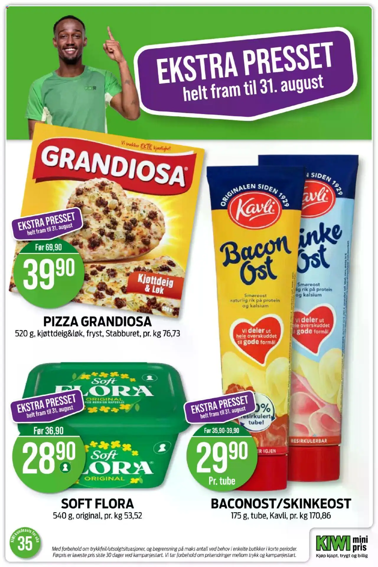  | Side: 16 | Produkter: Bavețică, Kjøttdeig, Necessär, Smøreost