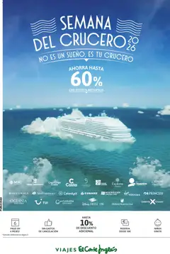 Vista previa Viajes El Corte Inglés Semana del Crucero válido desde el 07.01.2026