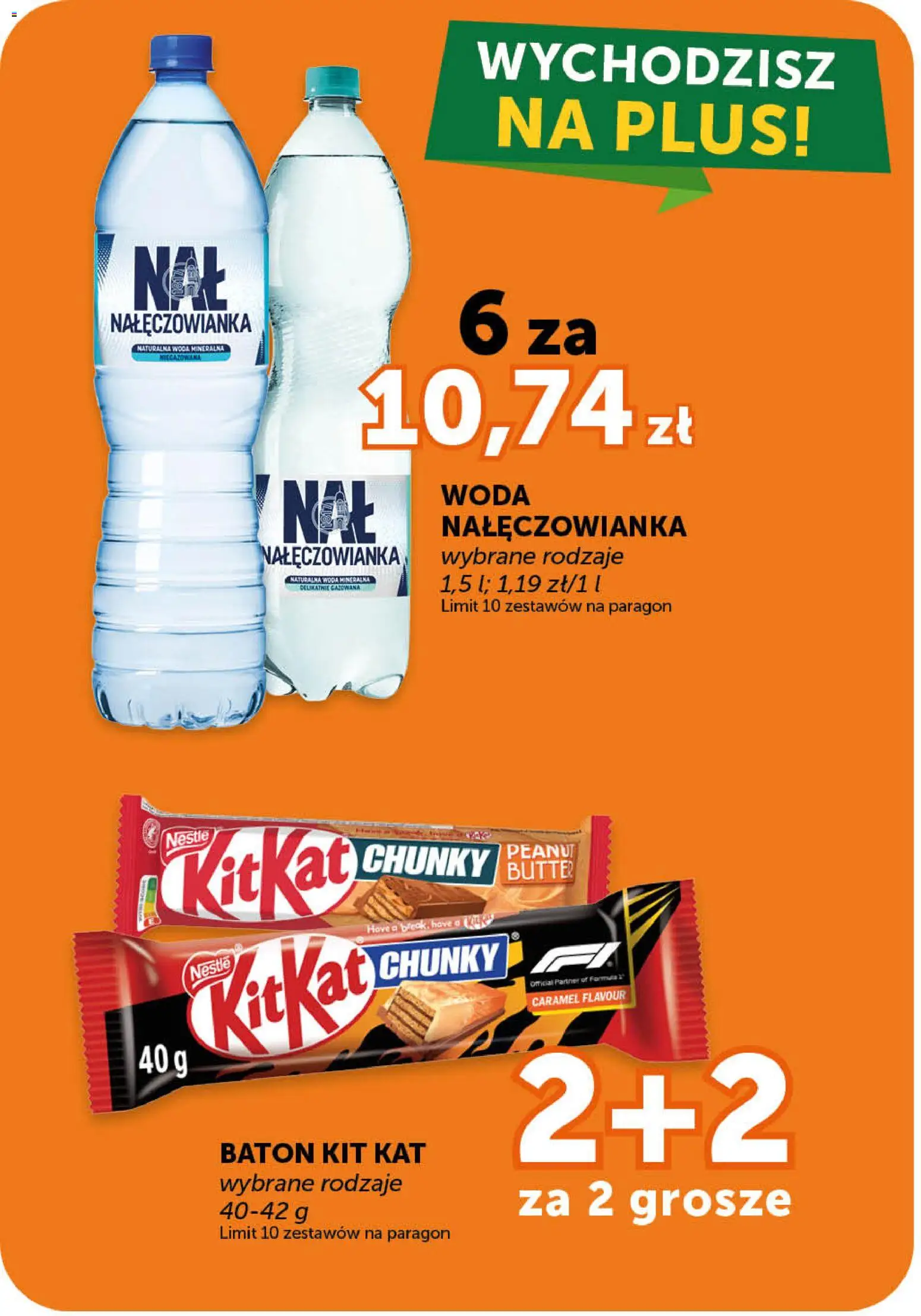 ABC gazetka - Minimarket od 23.04.2026 | Strona: 10 | Produkty: Baton, Woda