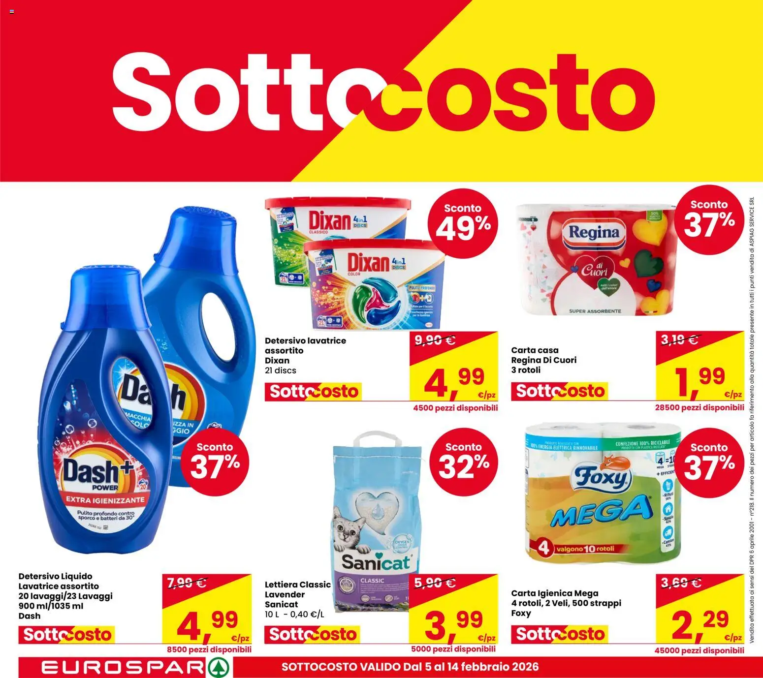 Volantino Eurospar del 05.02.2026 | Pagina: 6
