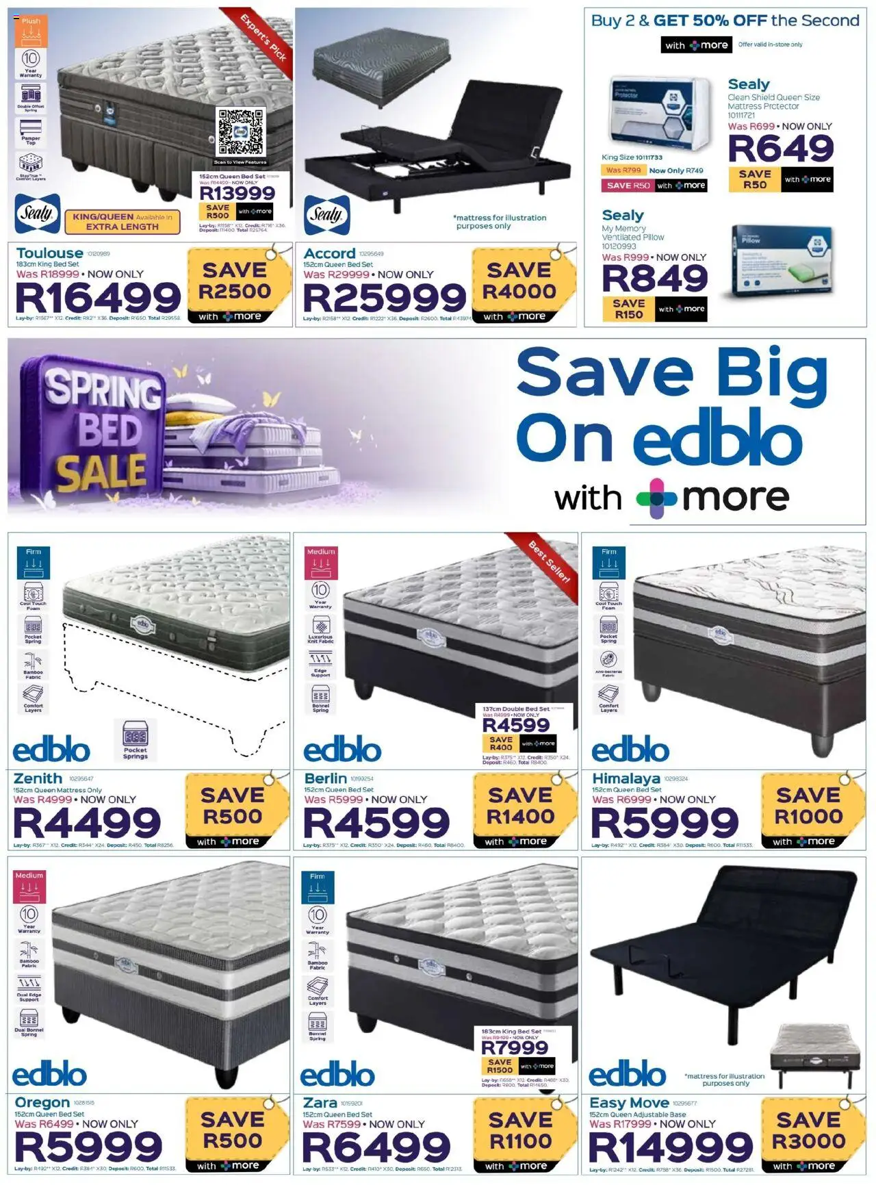New Sleepmasters catalogue – valid from 18.09.2025 | Page: 5 | Products: Double bed, Queen bed, Bed, Mattress