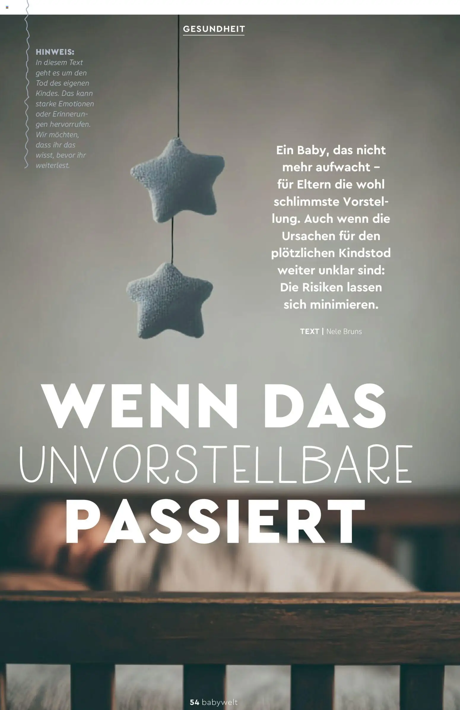 Rossmann babywelt Elternmagazin – gültig ab 11.12.2025 | Seite: 54