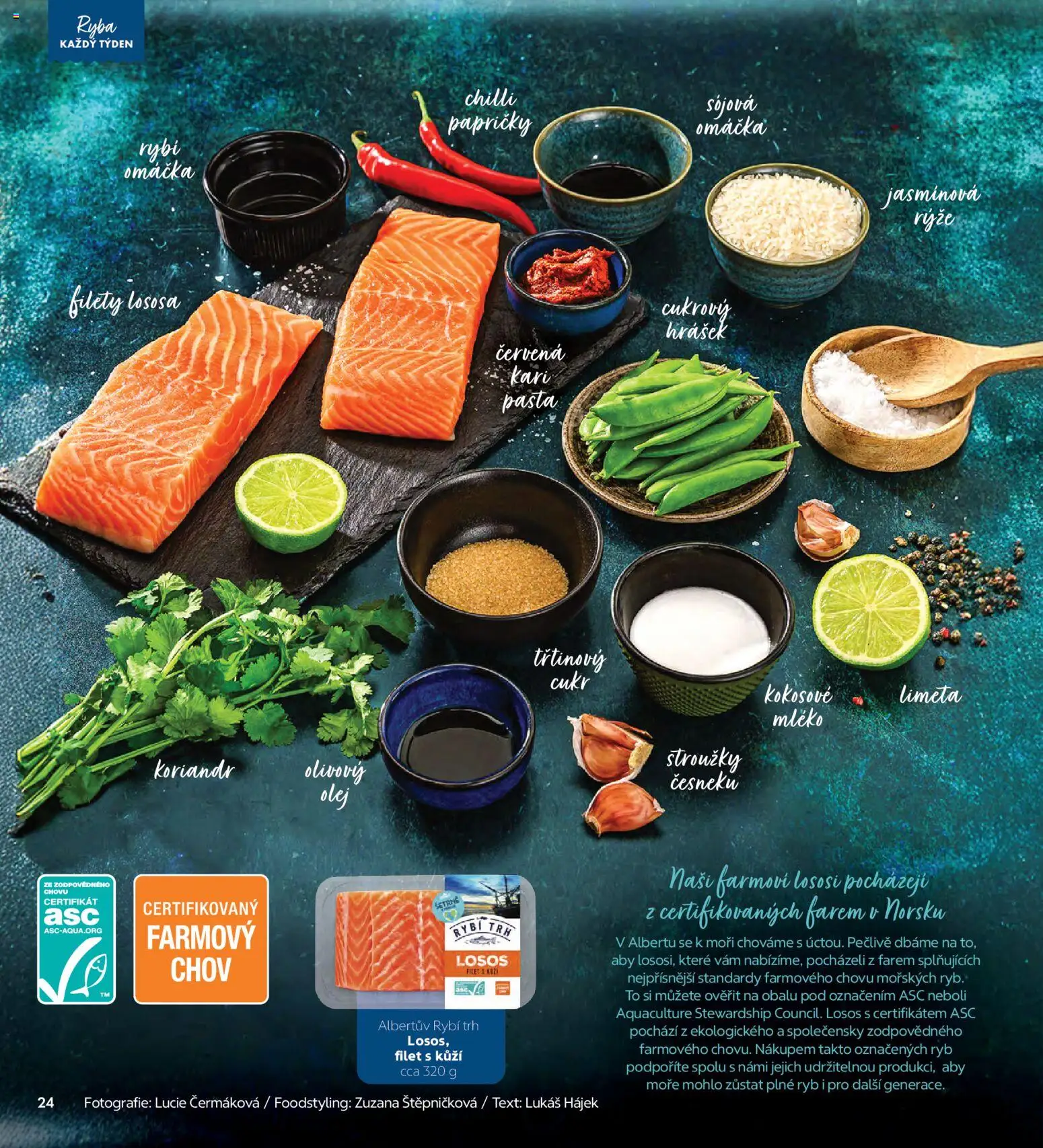 Albert magazín od 01.01.2026 | Strana: 24 | Produkty: Mléko, Třtinový cukr, Jasmínová rýže, Filet