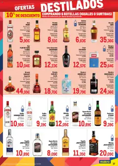 Vista previa Makro - Precios Norte II válido desde el 06.10.2025 | Página: 27 | Productos: Licor, Vodka, Whisky, Μαύρο πιπέρι