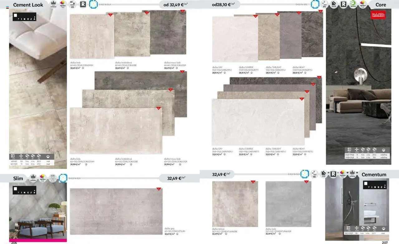 Nové Siko akcie – leták je platný od 01.09.2025 | Strana: 104 | Produkty: Dlažba