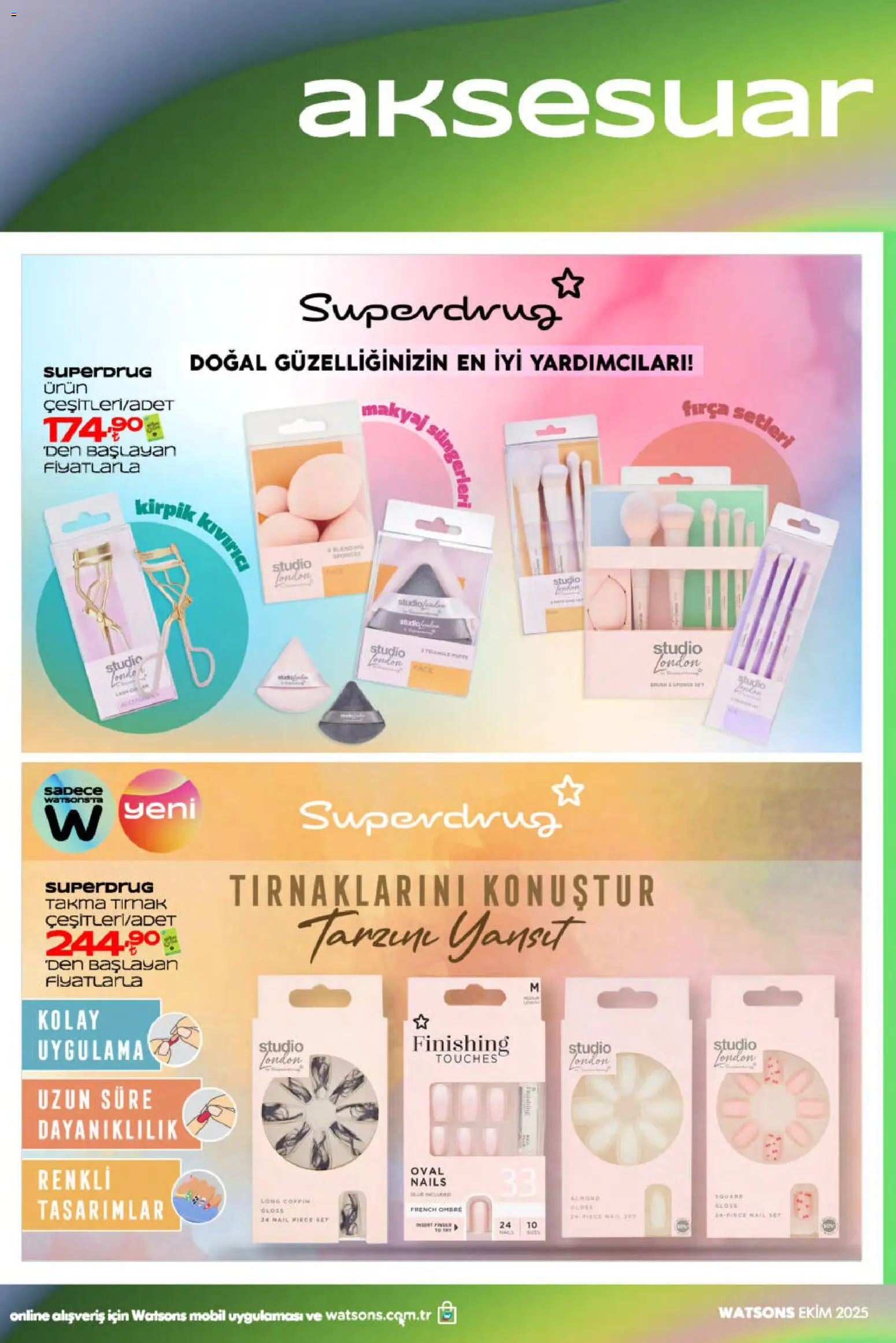 Watsons Katalog - 31.10.2025 tarihinden itibaren geçerlidir | Sayfa: 45 | Ürünler: Fırça, Makyaj