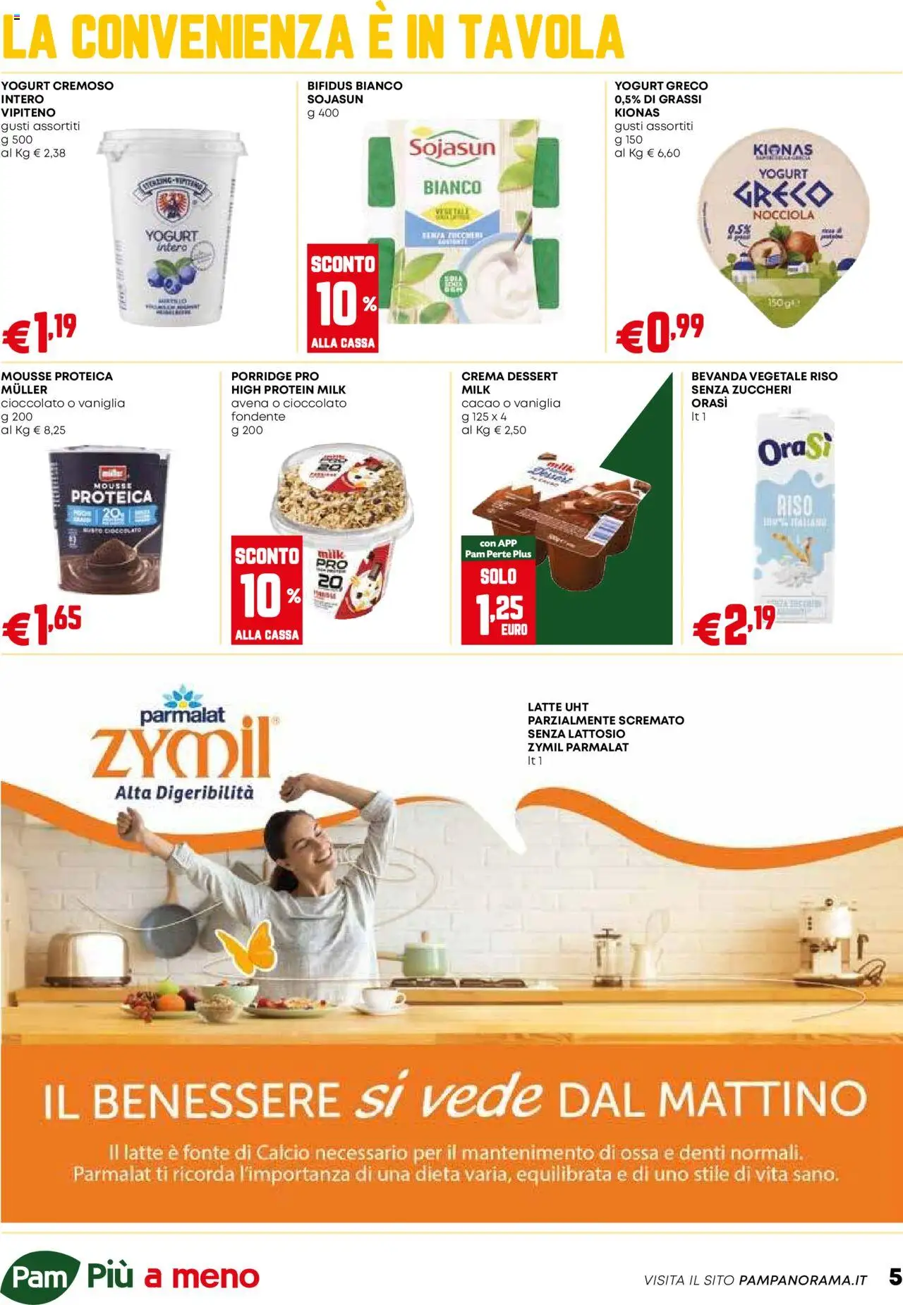 Volantino PAM del 25.09.2025 | Pagina: 5 | Prodotti: Crema, Cioccolato, Latte, Cacao