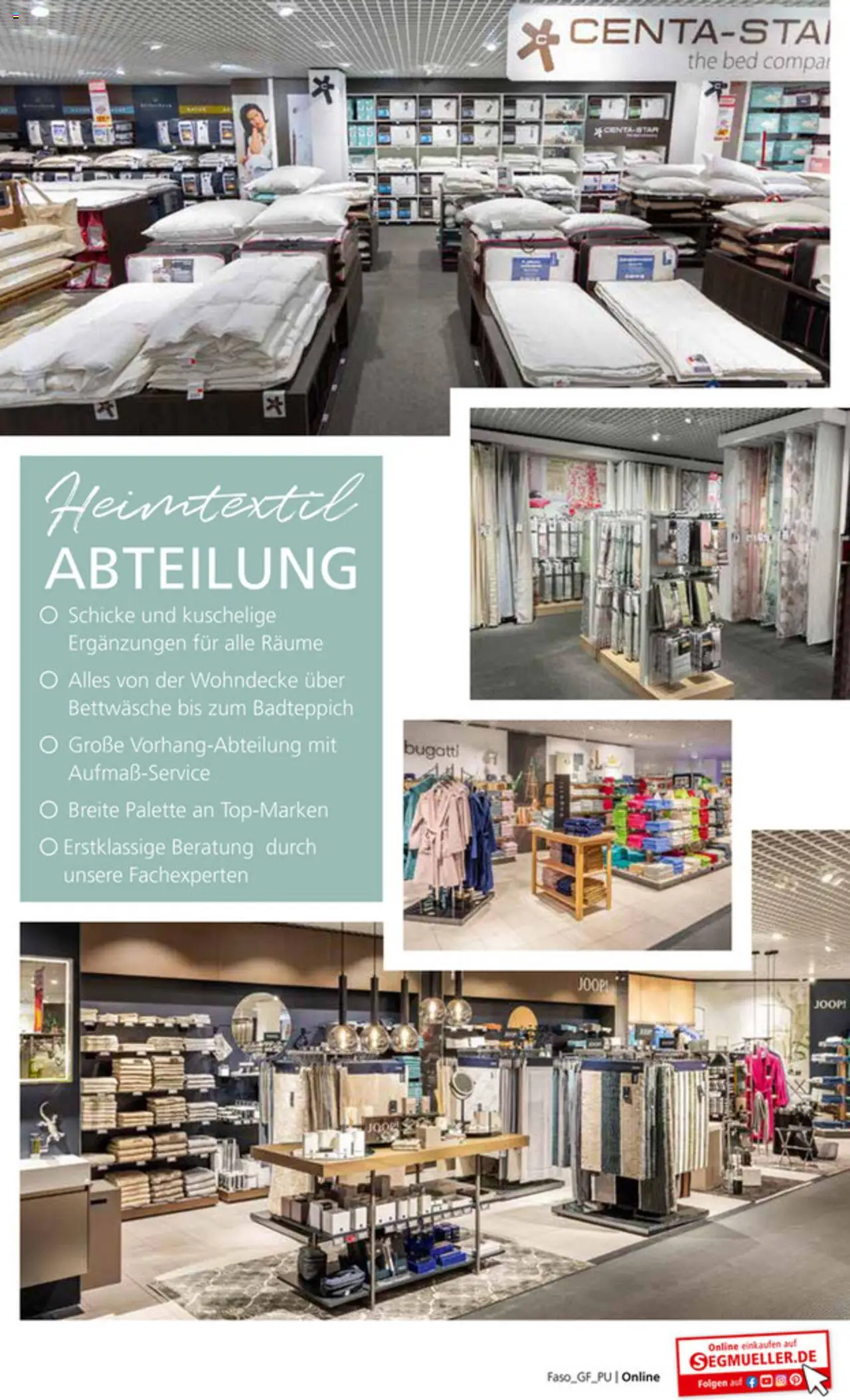Segmüller Heimtextilien Spezial – gültig ab 06.10.2025 | Seite: 15 | Produkte: Bettwäsche