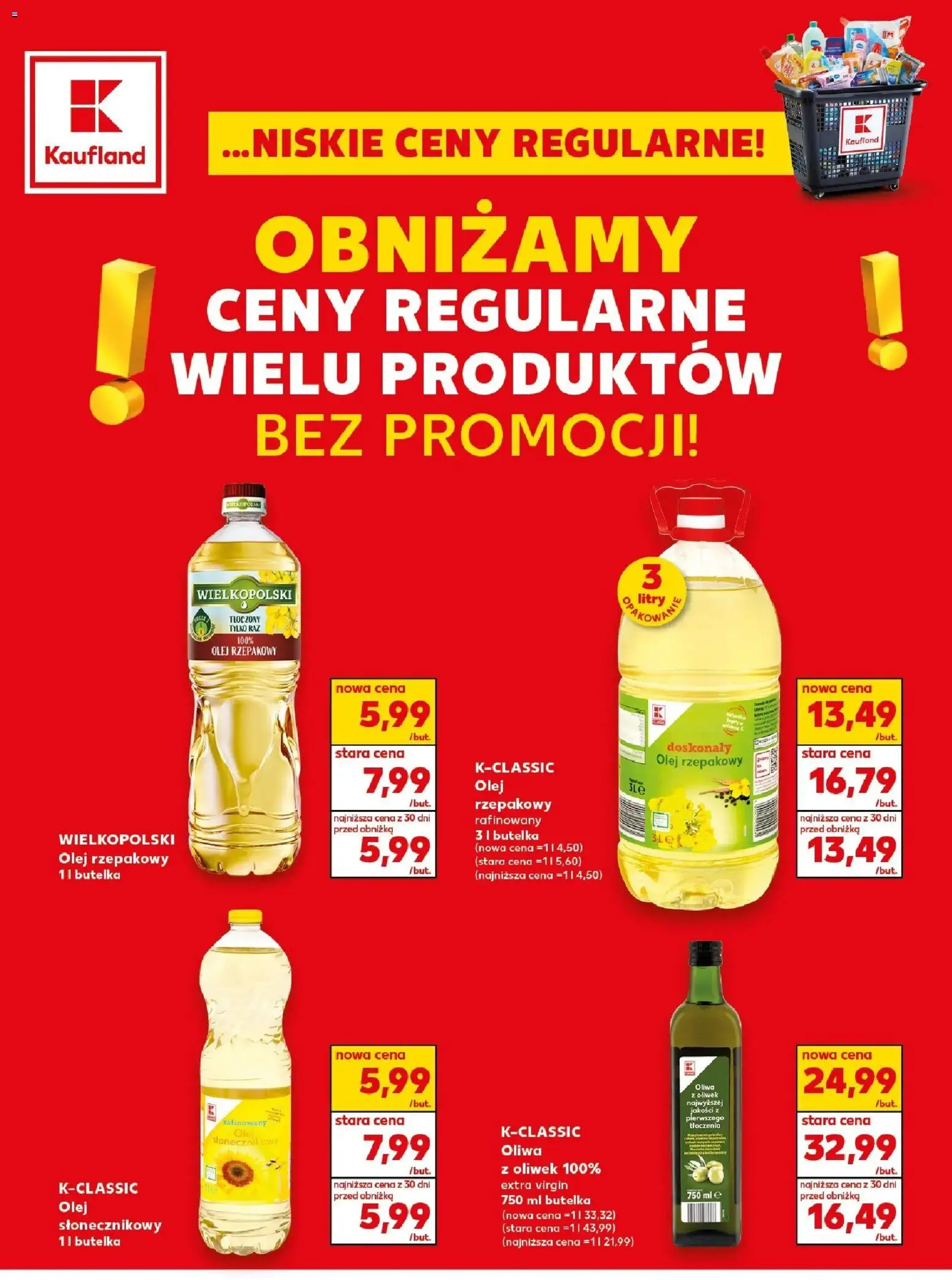 Kaufland gazetka - Obniżone ceny od 05.03.2026 | Strona: 2 | Produkty: Olej rzepakowy, Olej