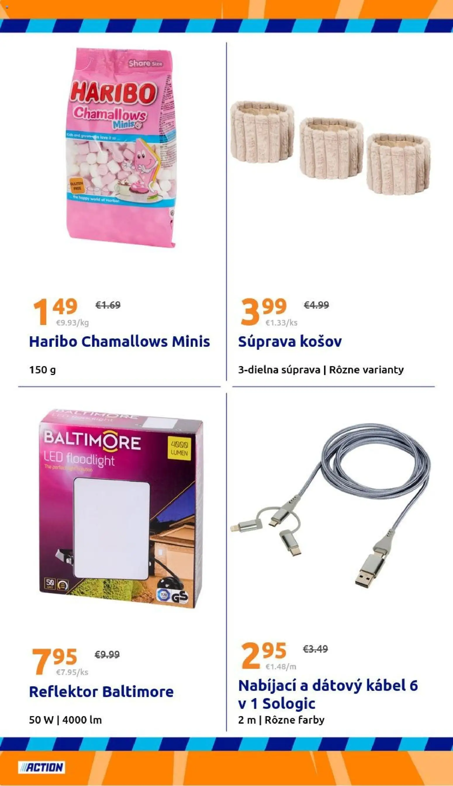 Nové Action akcie – leták je platný od 29.04.2026 | Strana: 28 | Produkty: Reflektor, Led, Kábel
