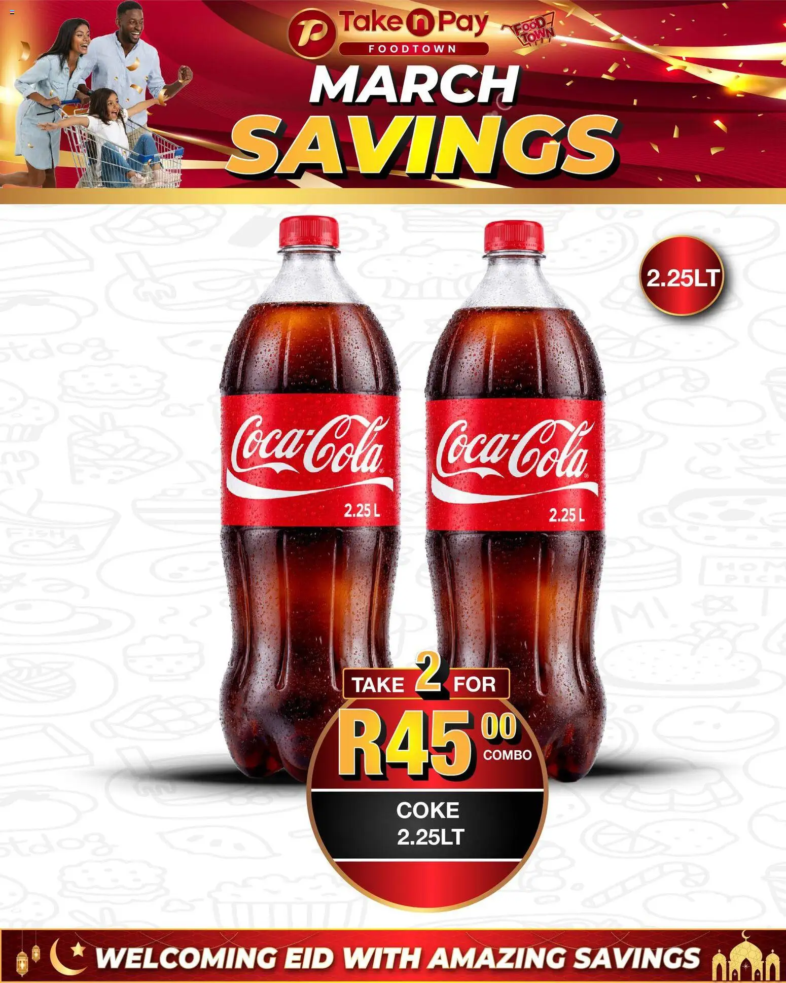 New Take n Pay catalogue – valid from 09.03.2026 | Page: 3 | Products: Coke, Fish