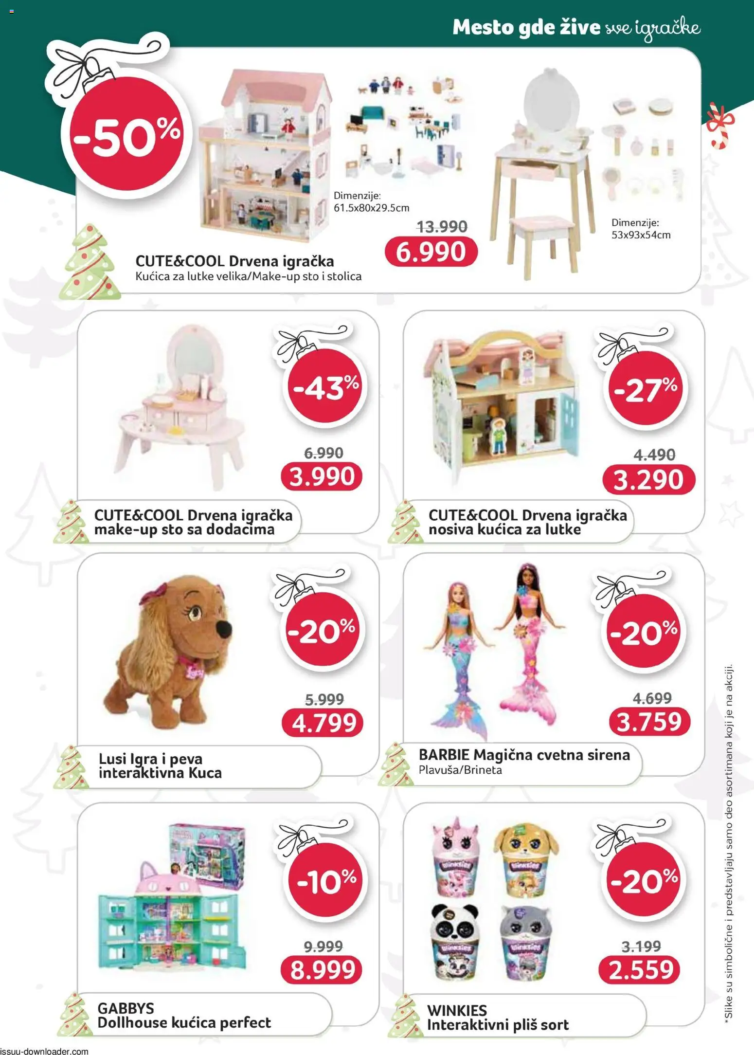 Aksa katalog - važi od 10.12.2025 | Strana: 7 | Proizvode: Sto, Stolica, Barbie