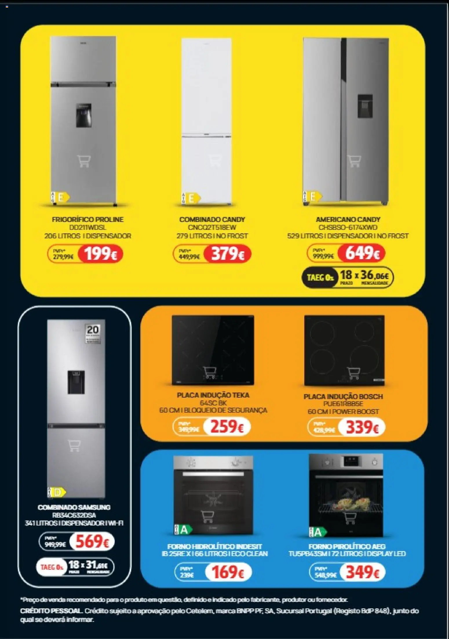 Darty - Black Friday │ válido de 28.11.2025 | Página: 3 | Produtos: Forno, Frigorífico