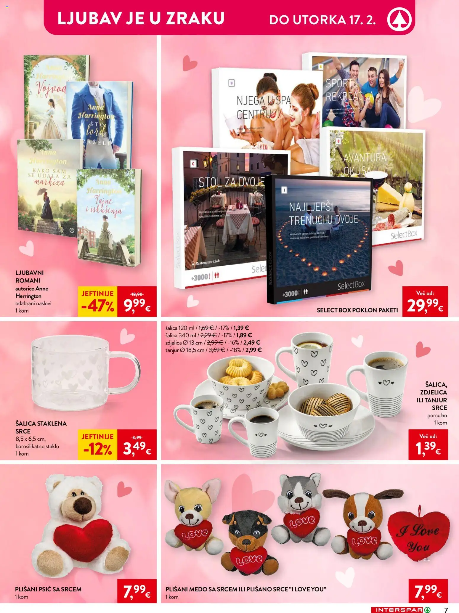 Interspar katalog | vrijedi od 04.02.2026 | Stranica: 7 | Proizvodi: Stol, Šalica