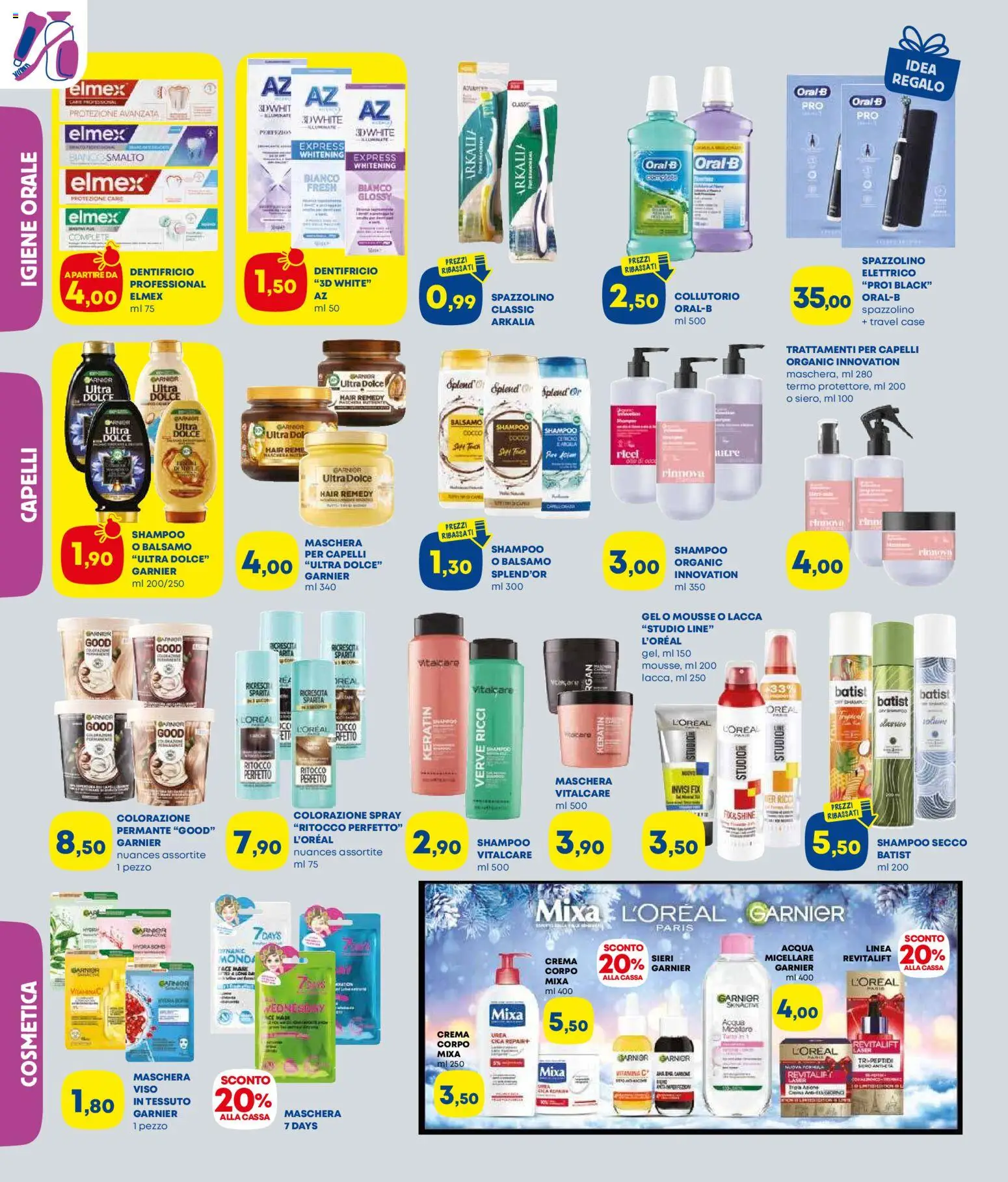 Volantino Panorama del 04.12.2025 | Pagina: 2 | Prodotti: Shampoo, Balsamo, Lacca, Dentifricio