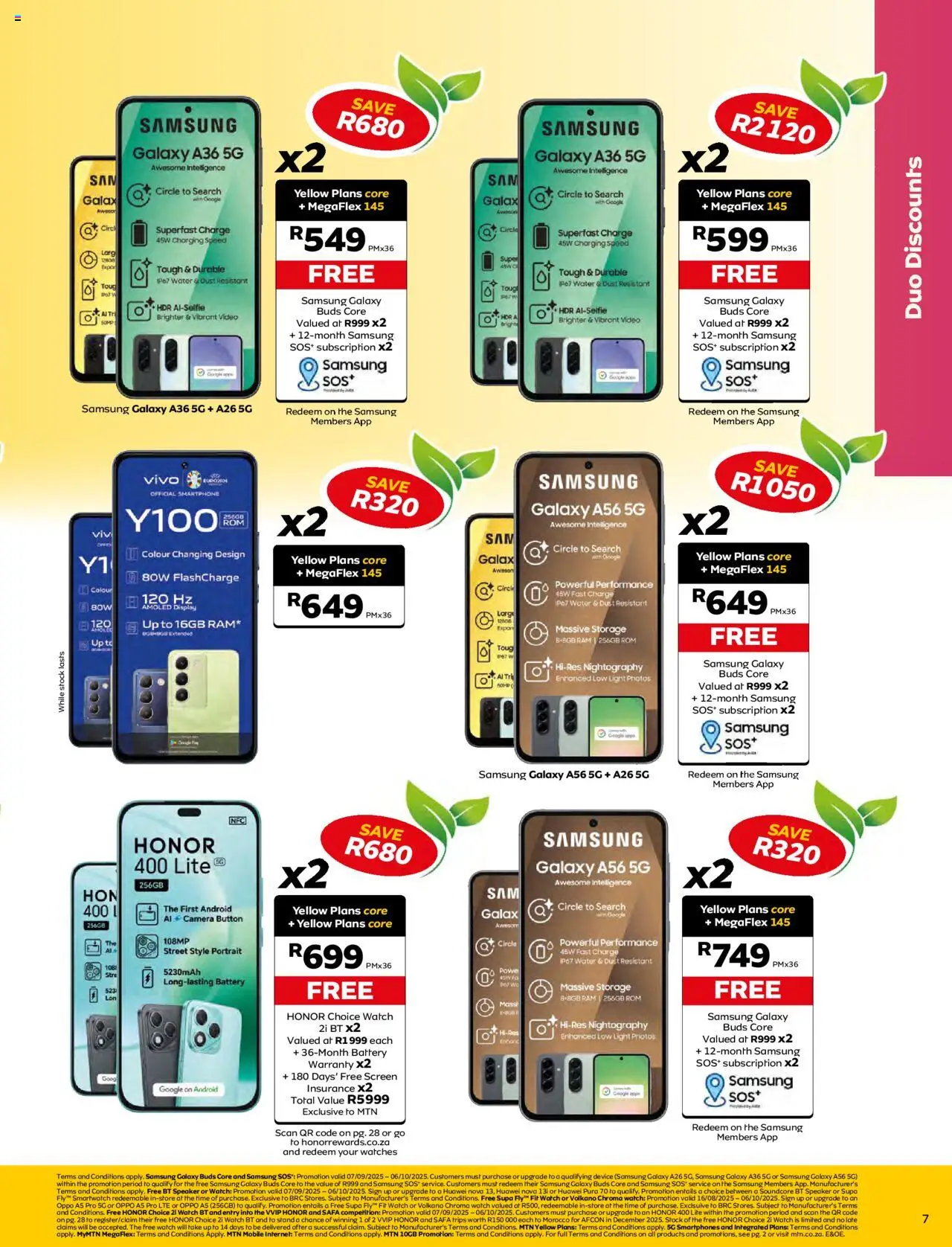 New MTN catalogue – valid from 07.09.2025 | Page: 9 | Products: Camera, Speaker, Stock, Water